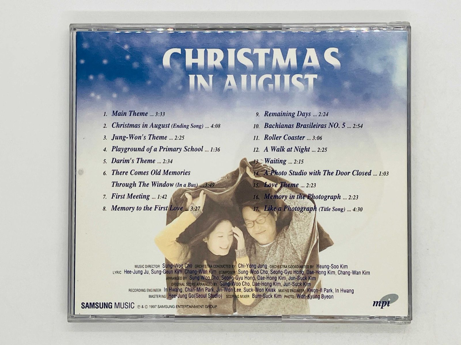 CD アジア盤 八月のクリスマス オリジナル・サウンドトラック / Christmas In August / 韓国盤 MPID-001 Y01 -  メルカリ