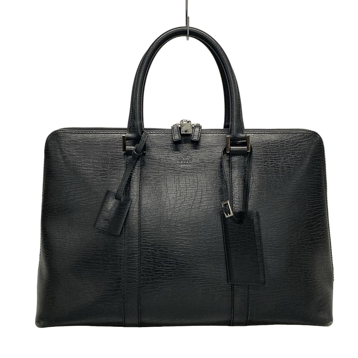 GUCCI 本革ビジネスバッグ 729,000円新品GUCCIグッチ☆迫力のビッグサイズ。GG金具も