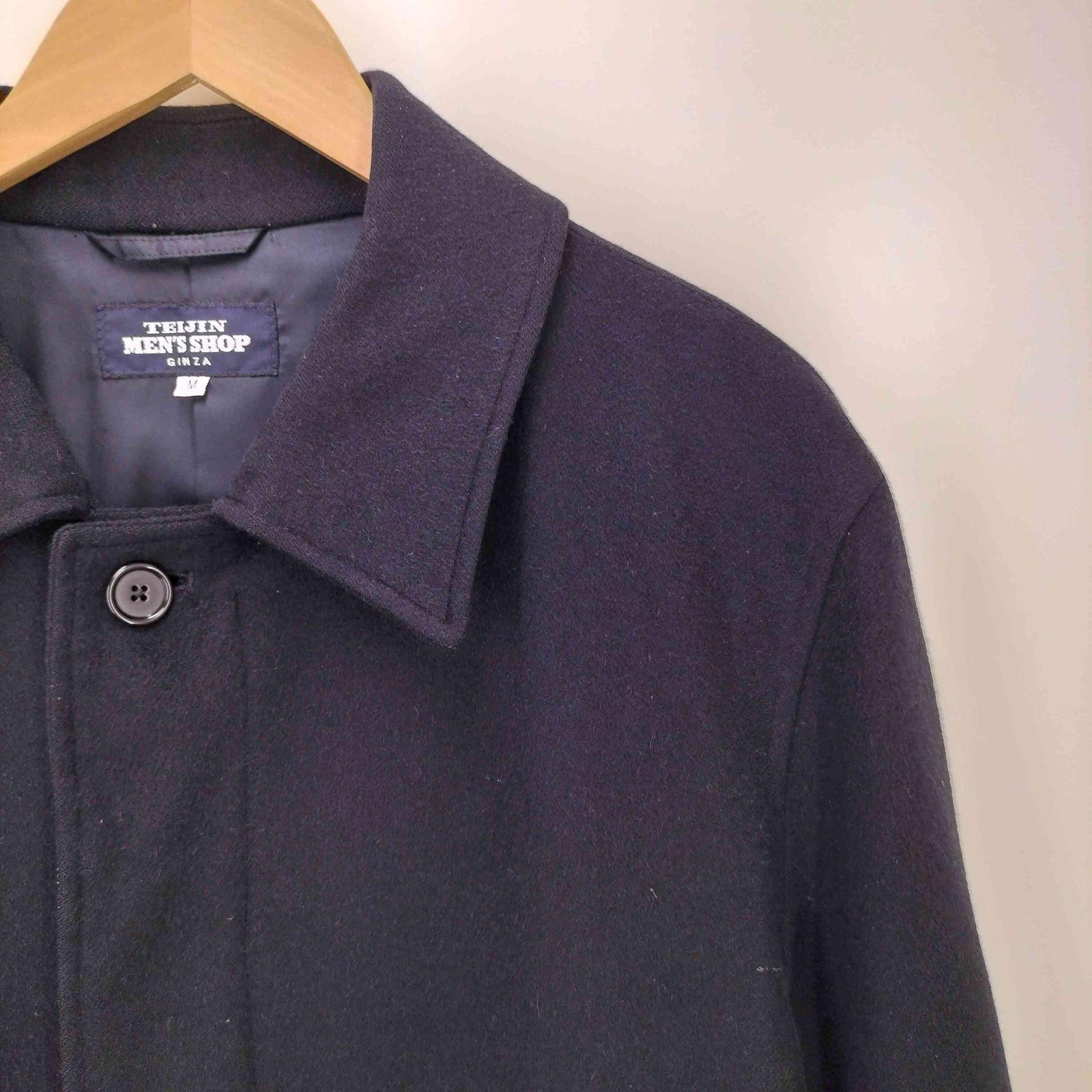 テイジンメンズショップ TEIJIN カシミヤ 100% リペア加工 テイジンメンズショップ TEIJIN カシミヤ 100% リペア加工