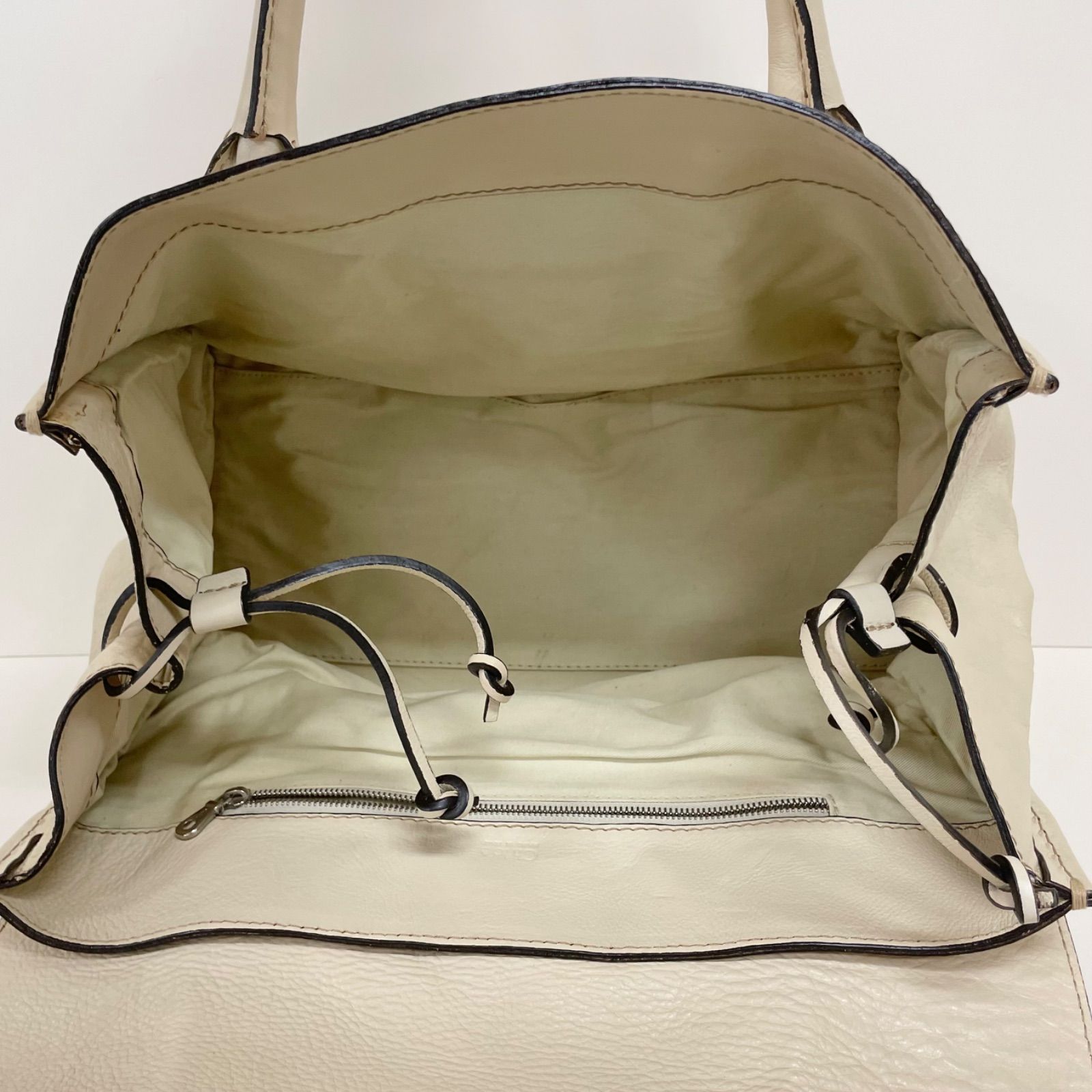 Chloe クロエ ヴィンテージ エディス ハンドボストンバッグ レザー 