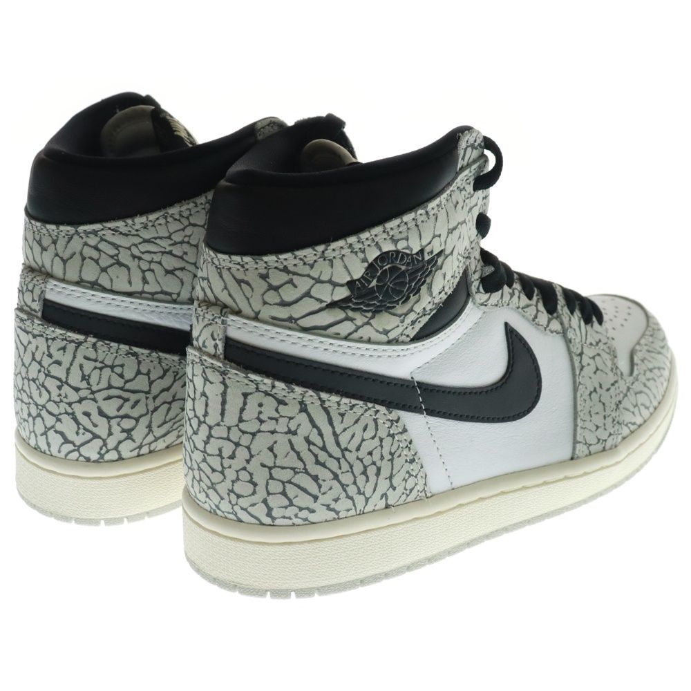 NIKE (ナイキ) AIR JORDAN 1 RETRO HIGH OG White Cement Safari