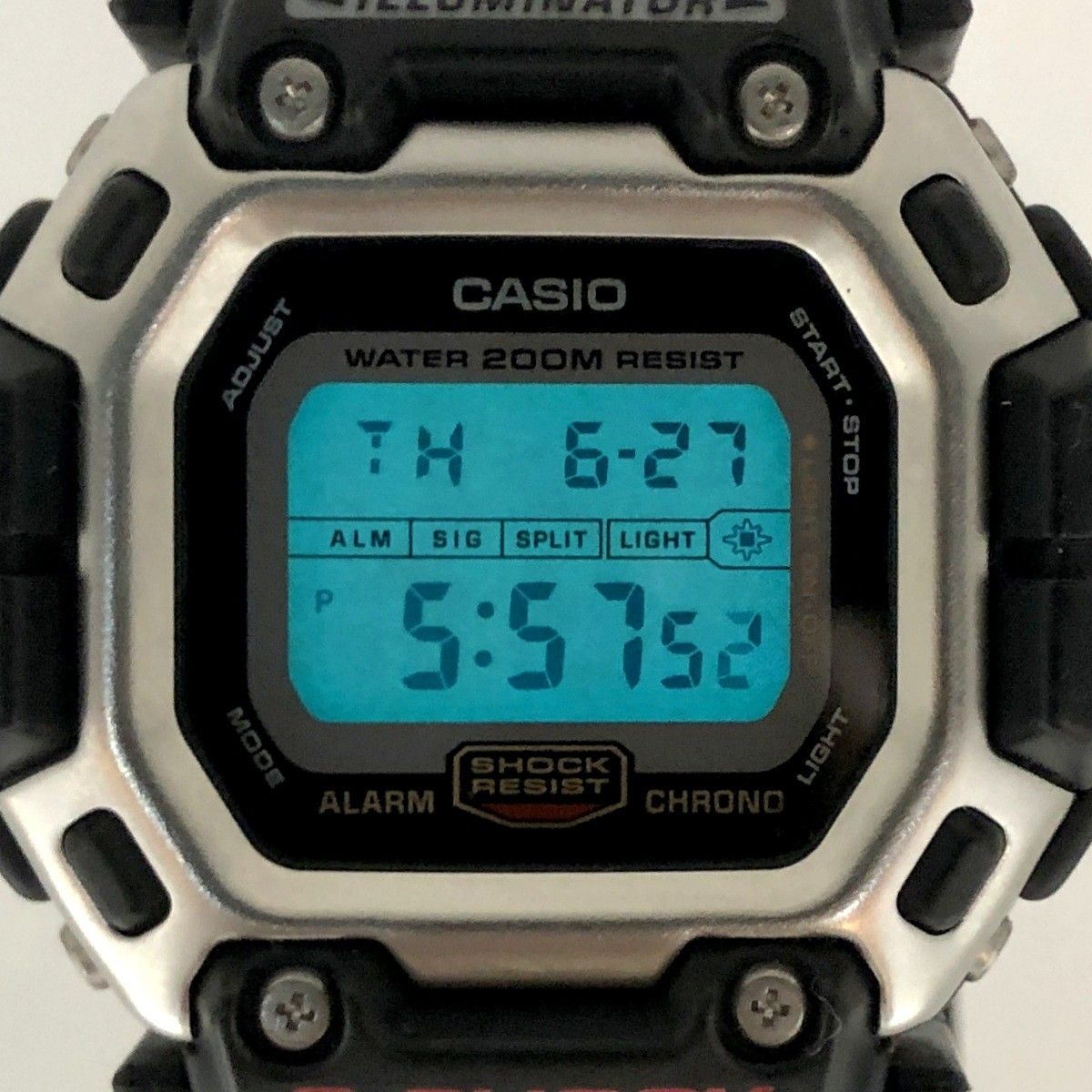 G-SHOCK ジーショック CASIO カシオ 腕時計 DW-8300-1V M1288 海外200M インラインホッキー 2代目ガンダム セカンド