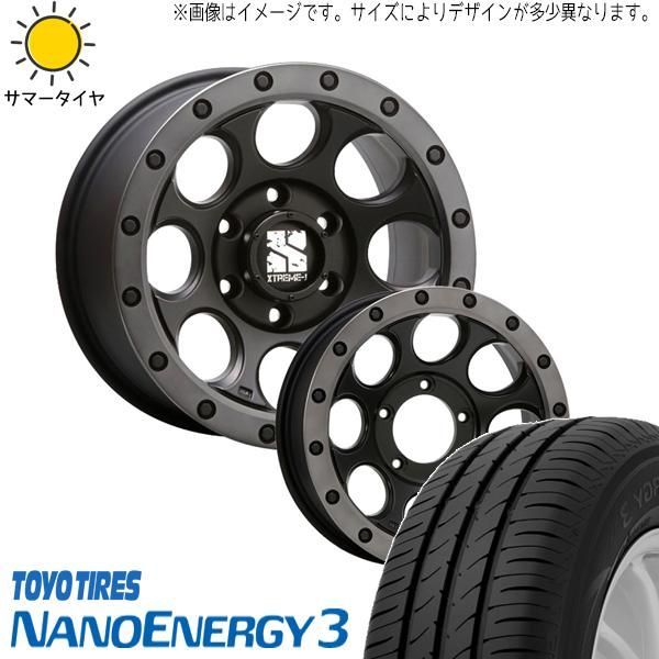 パジェロミニ 195/65R16 ホイールセット | トーヨー ナノエナジー3 u0026 エクストリームJ XJ03 16インチ 5穴114.3 