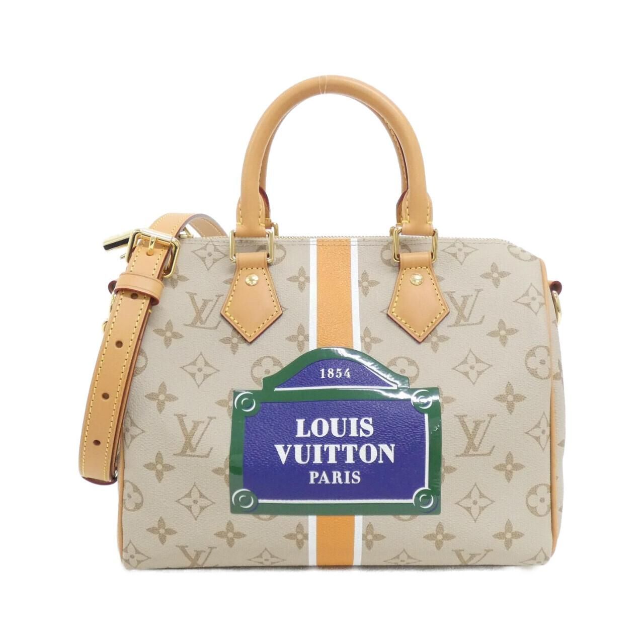 ルイヴィトン モノグラム モノパナム LVストリートサイン スピーディ バンドリエール 25cm M46749 ボストンバッグ