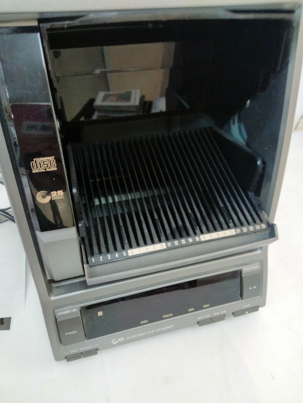 耐久性 Pioneer PD-F25A CDプレーヤー 25連 チェンジャー リモコン操作通電起動CD切り替えまで 済 リモコン付 パイオニア 全商品送料無料。