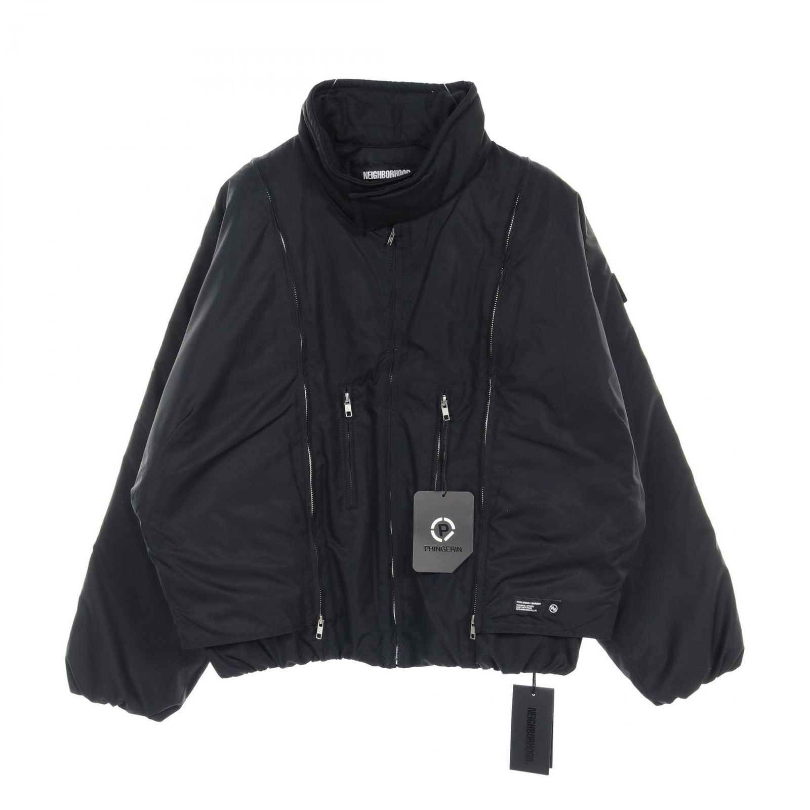 ネイバーフッド NEIGHBORHOOD NEIGHBORHOOD × PHINGERIN ブラック 