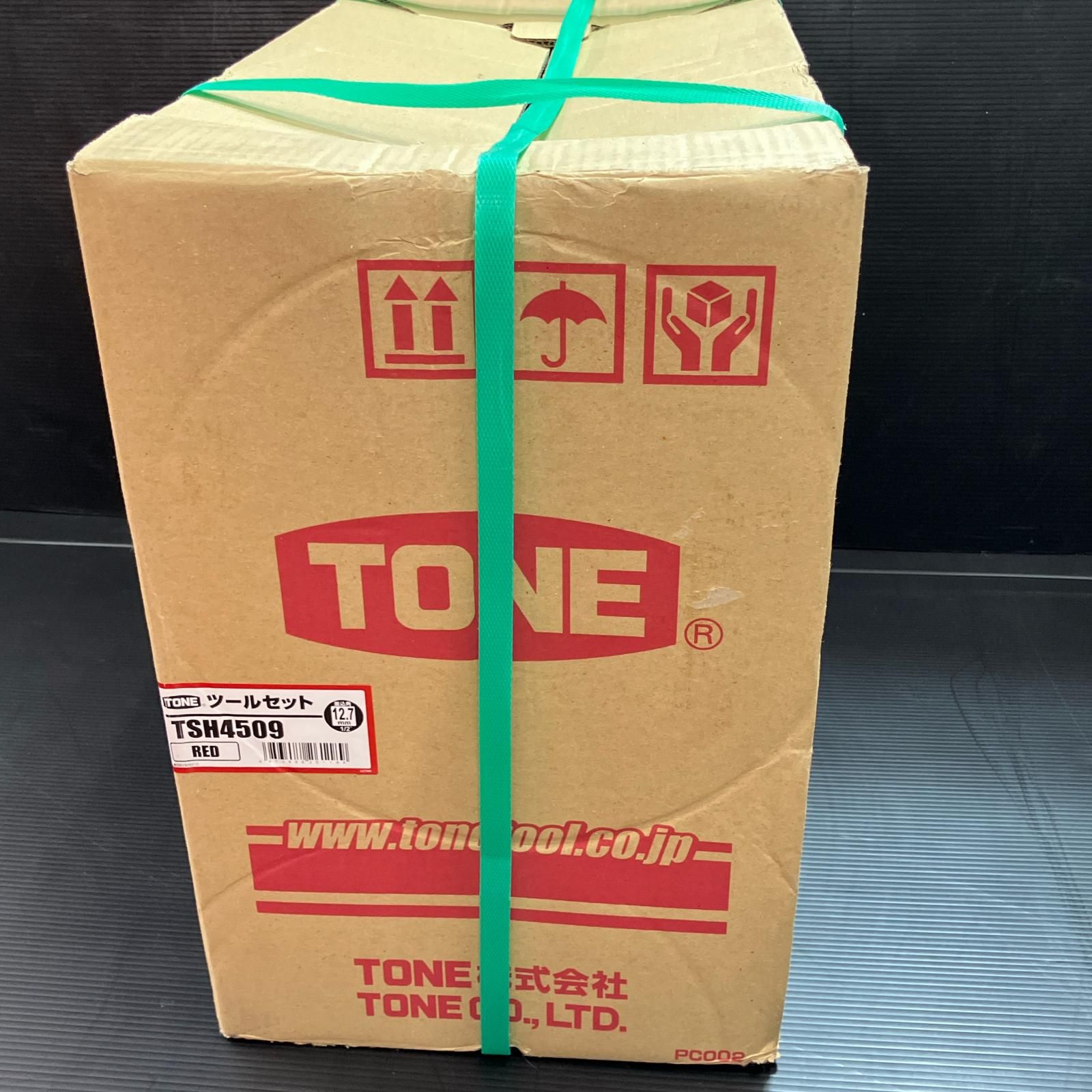 送料無料 TONE トネ 工具 ハンドツール ツールセット TSH4509 レッド 未開封品 100％品質保証
