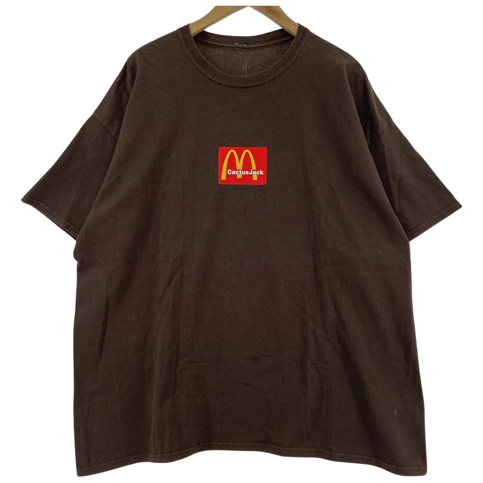 Travis Scott Cactus Jack/SSTEE/Tシャツ/XL/ブラウン