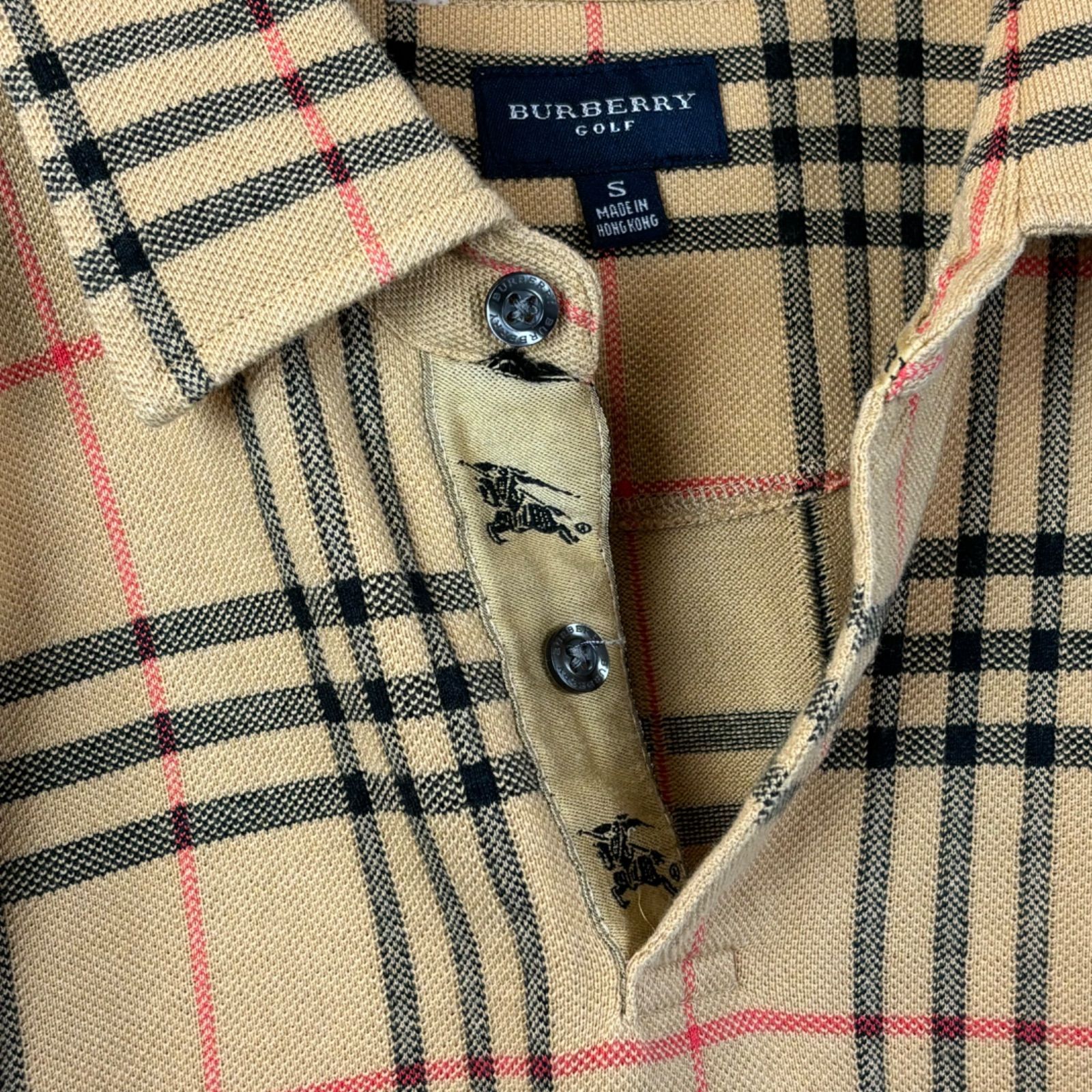 BURBERRY GOLF バーバリーゴルフ バーバリー 半袖 ポロシャツ ノバ