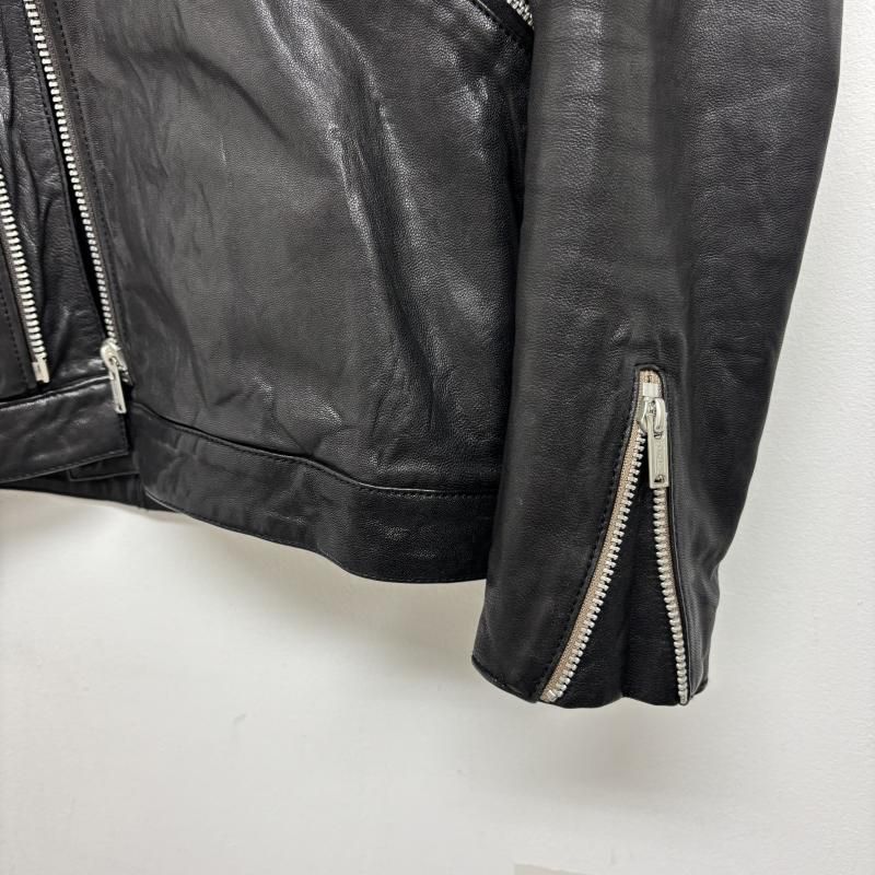 HYSTERIC GLAMOUR ヒステリックグラマー ジャケット、上着 ライダース レザー 山羊革 0293LB03 - メルカリ