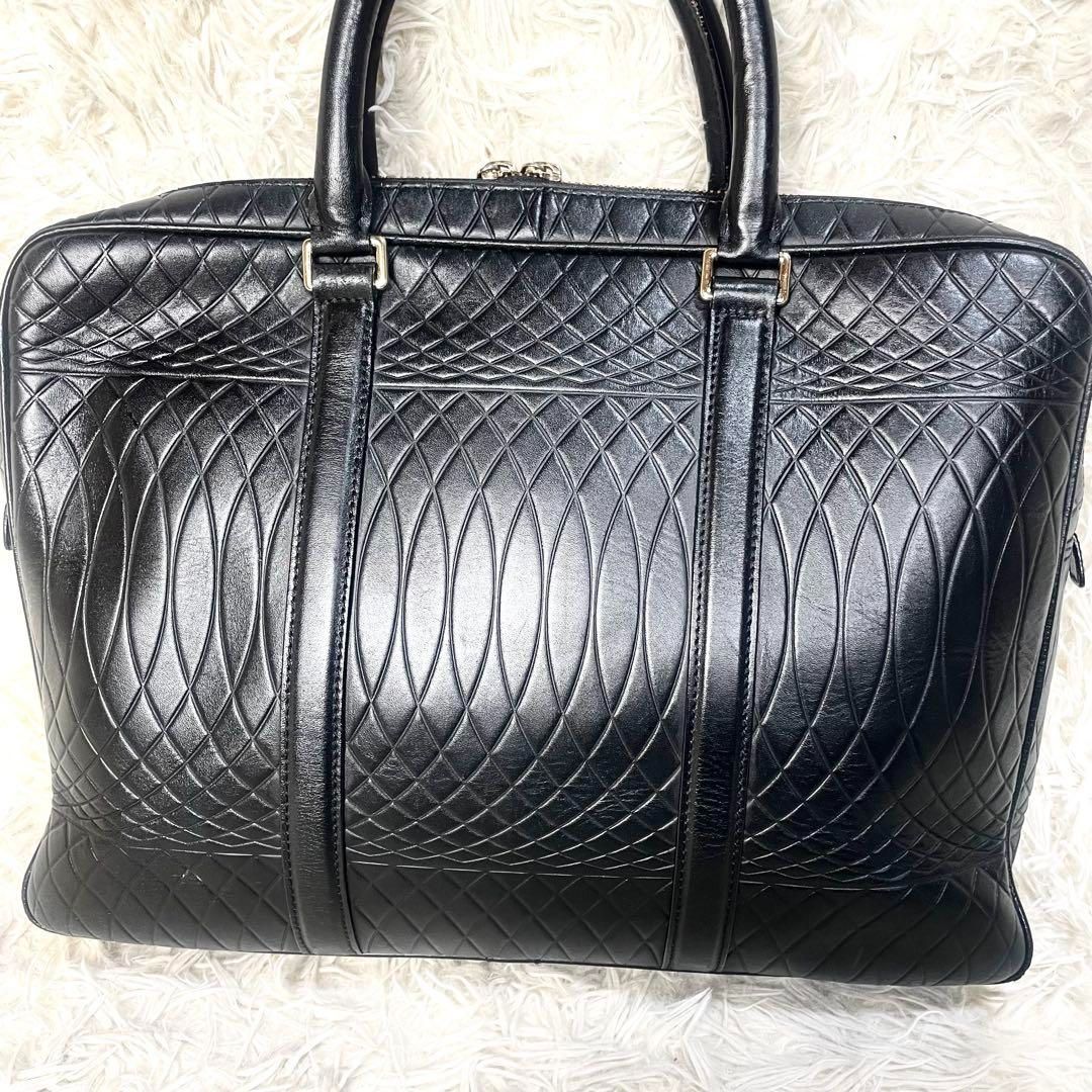 ポールスミス　Paul Smith ビジネスバッグ　キルティング加工　ブラック ポールスミス Paul Smith ビジネスバッグ キルティング加工 ブラック
