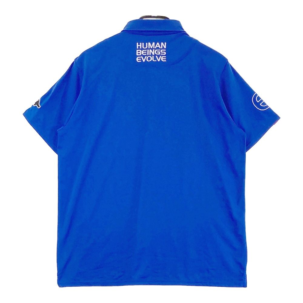 rough & swell ネイビー ポロシャツ L rough & swell ネイビー