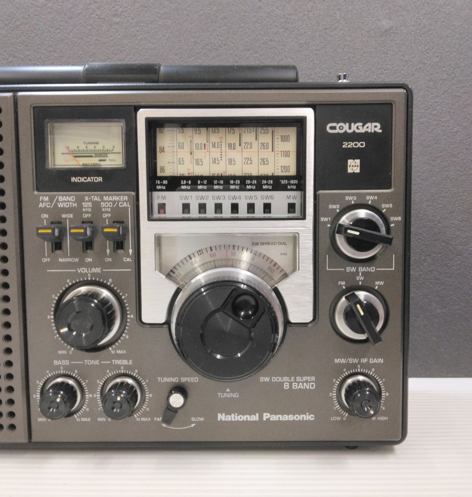 National Panasonic ラジオ COUGAR 2200 アンテナカップラー RD-9810