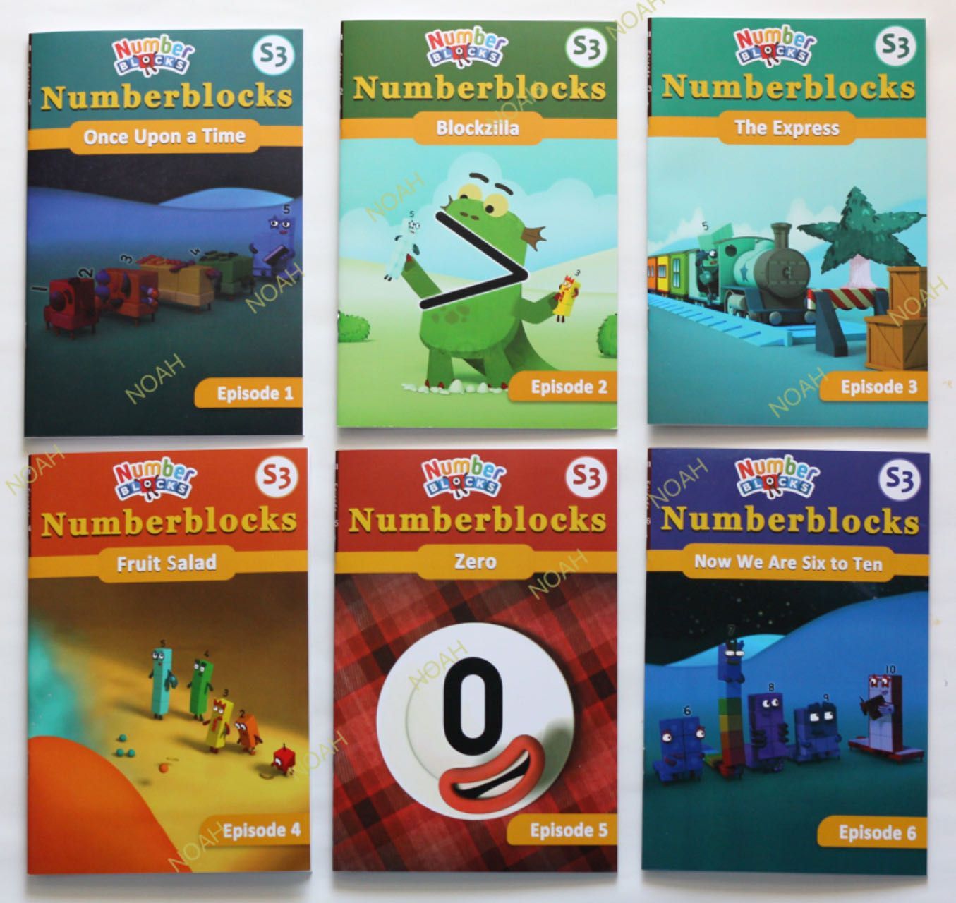新品】ナンバーブロックス3 NumberBlocks アニメ英語 英語絵本 