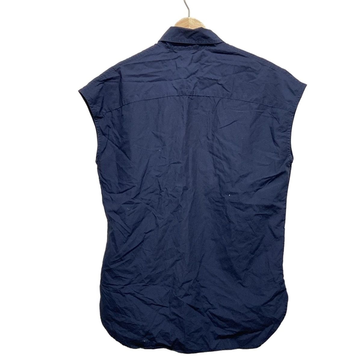 MADISON BLUE マディソンブルー ノースリーブシャツブラウス サイズ00 XS レディース - ネイビー