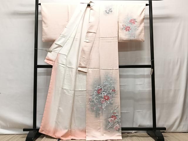 平和屋着物□訪問着 草花文 暈し染め 正絹 逸品 CAAU3635xi - メルカリ 
