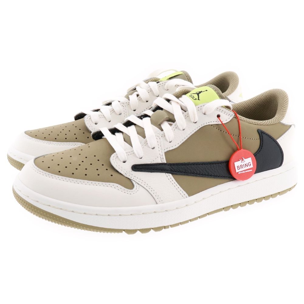 NIKE (ナイキ) ×TRAVIS SCOTT AIR JORDAN 1 LOW GOLF FZ3124-200