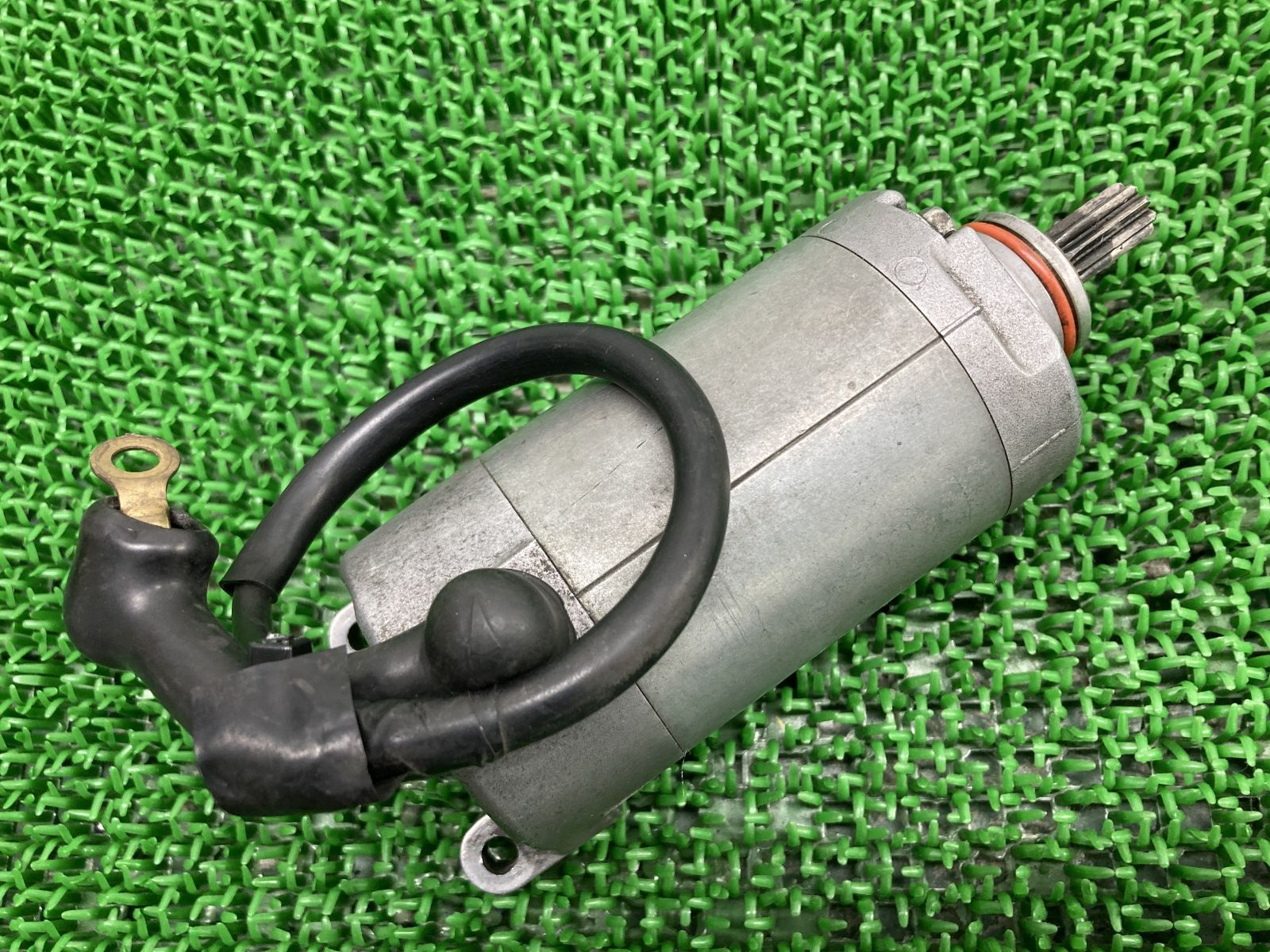 セロー250 セルモーター ヤマハ 純正 バイク 部品 DG17J SEROW250 XT250 tricker スターターモーター 機能的問題なし 車検 Genuine