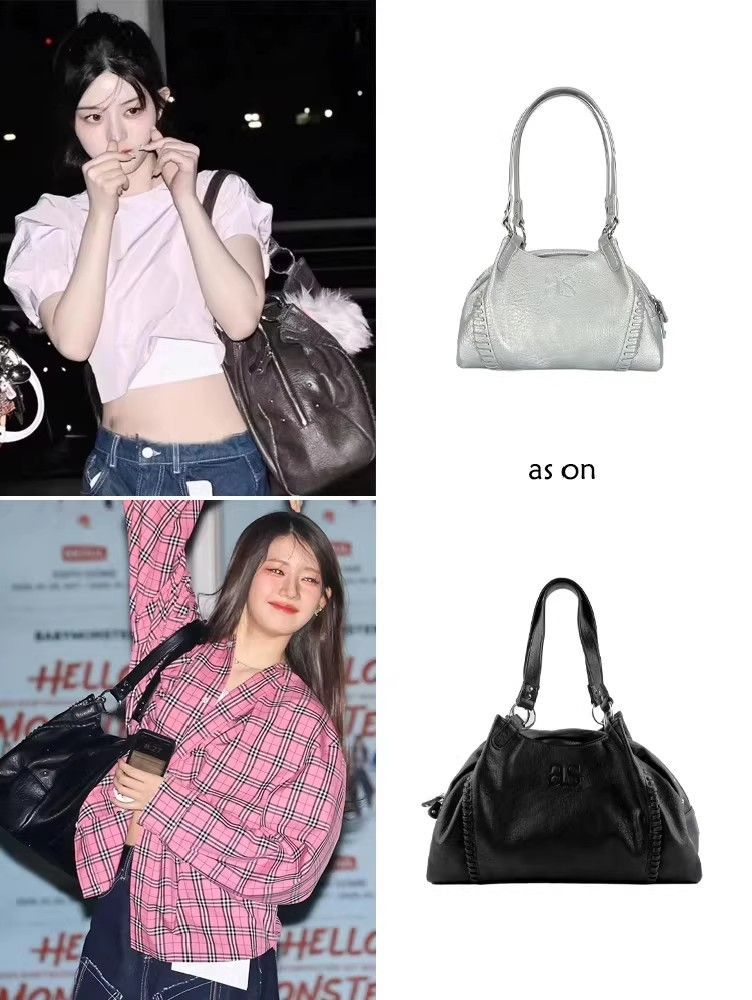 as\"on ボニータ ビッグバッグ レザー ショルダーバッグ アズオン ason as