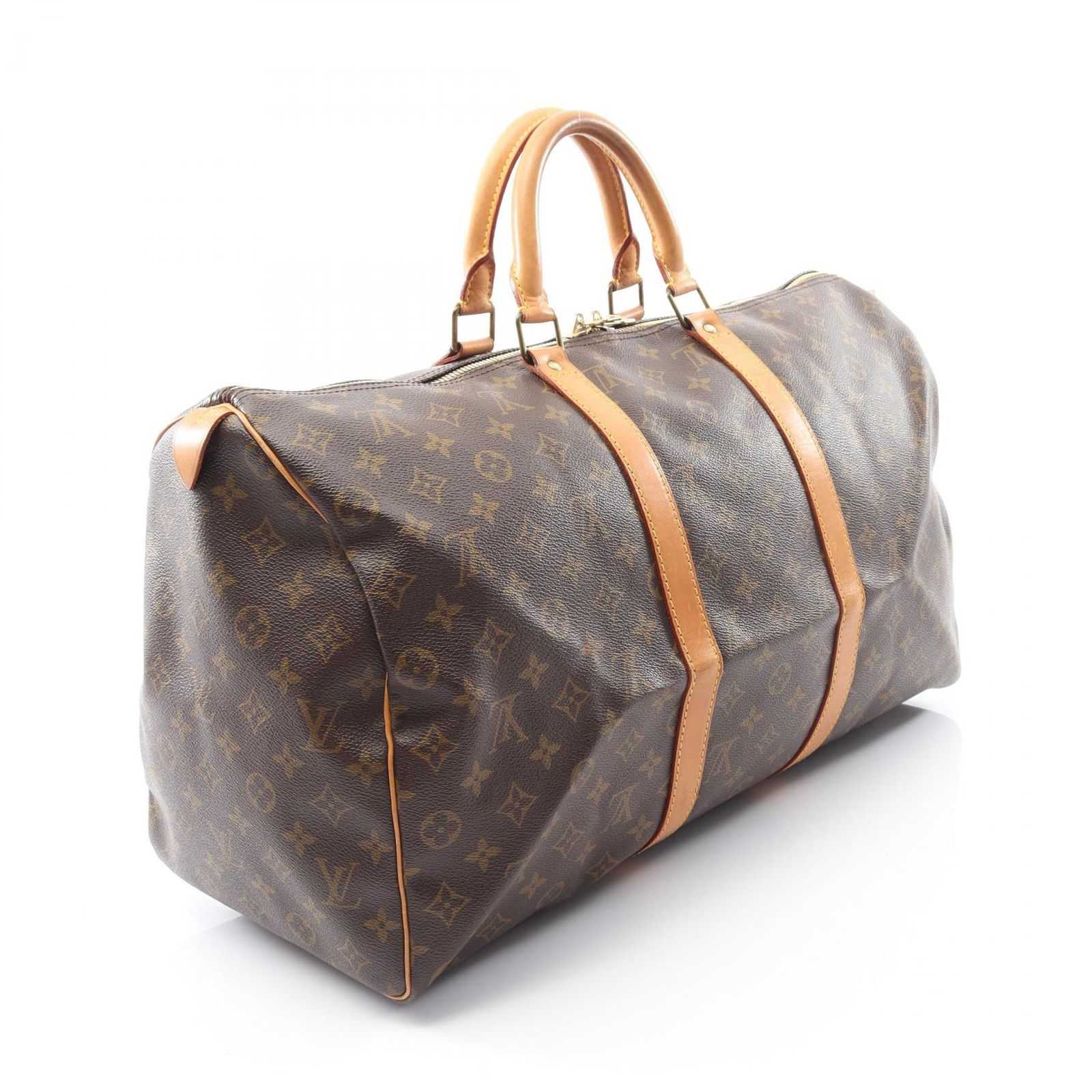 LOUIS VUITTON ルイ ヴィトン キーポル50 モノグラム ボストンバッグ