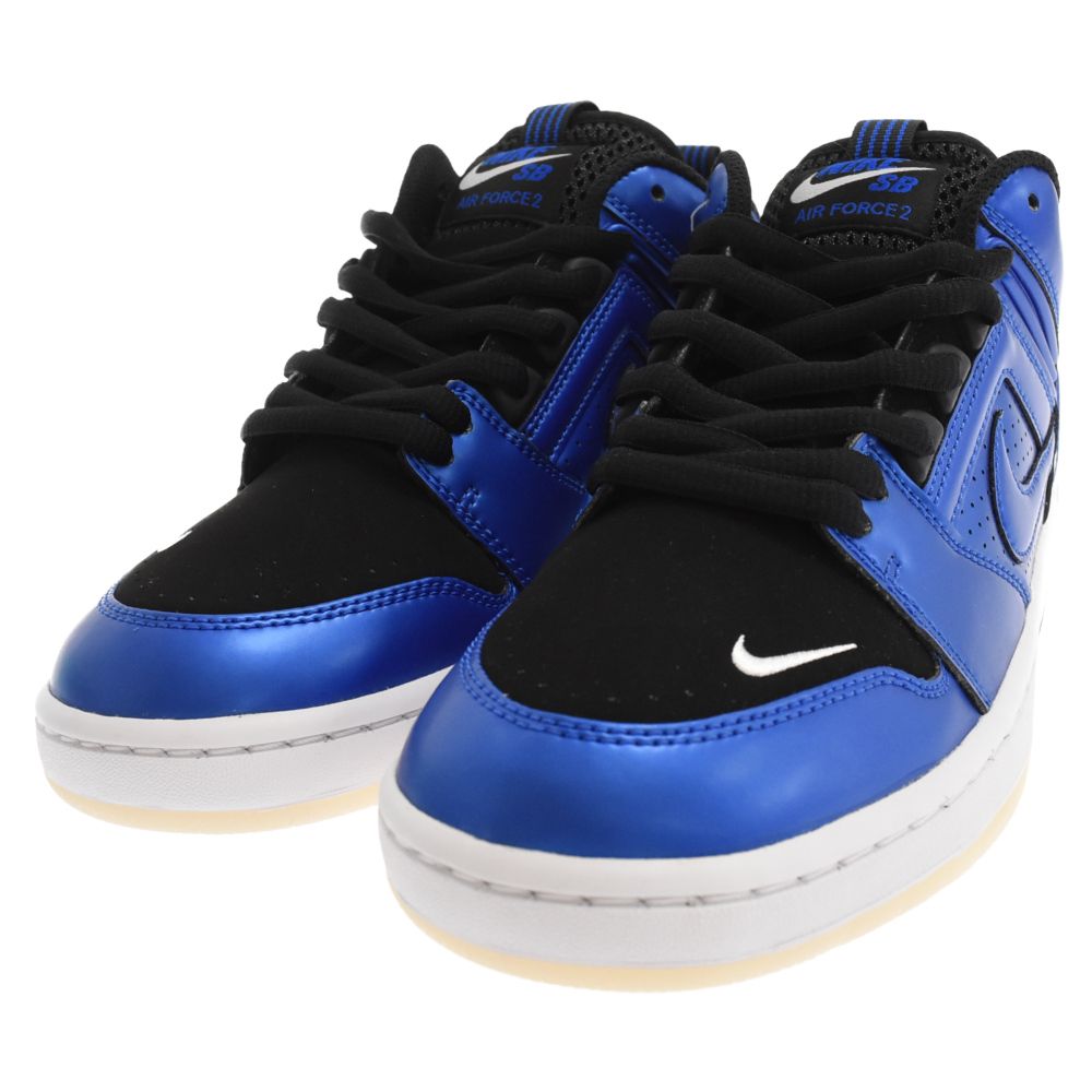 NIKE SB (ナイキエスビー) AIR FORCE 2 LOW QS FOAMPOSITE エアフォース2 ロー フォームポジット  ローカットスニーカーシューズ ブルー US9.5/27.5cm AV3800-440 - メルカリ