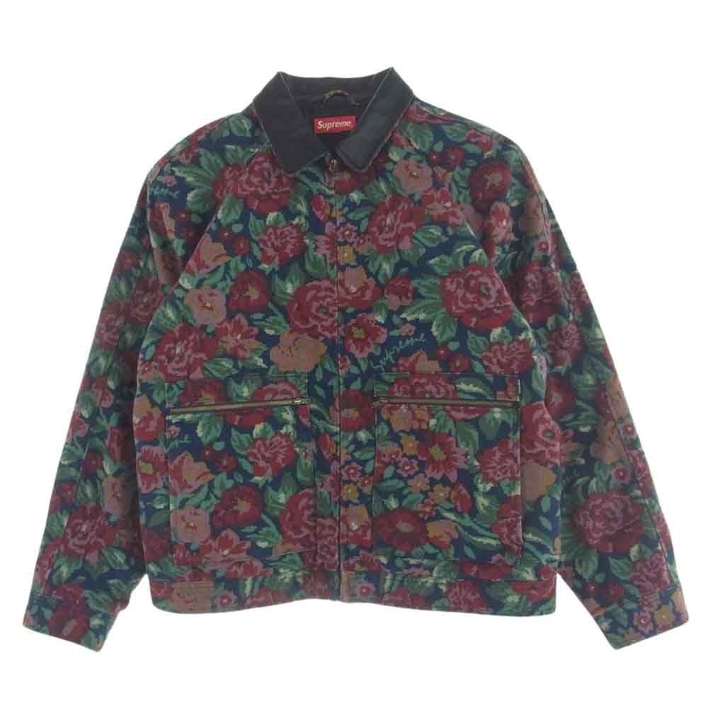Supreme シュプリーム 20AW LEATHER COLLAR WORK JACKET デジタル 