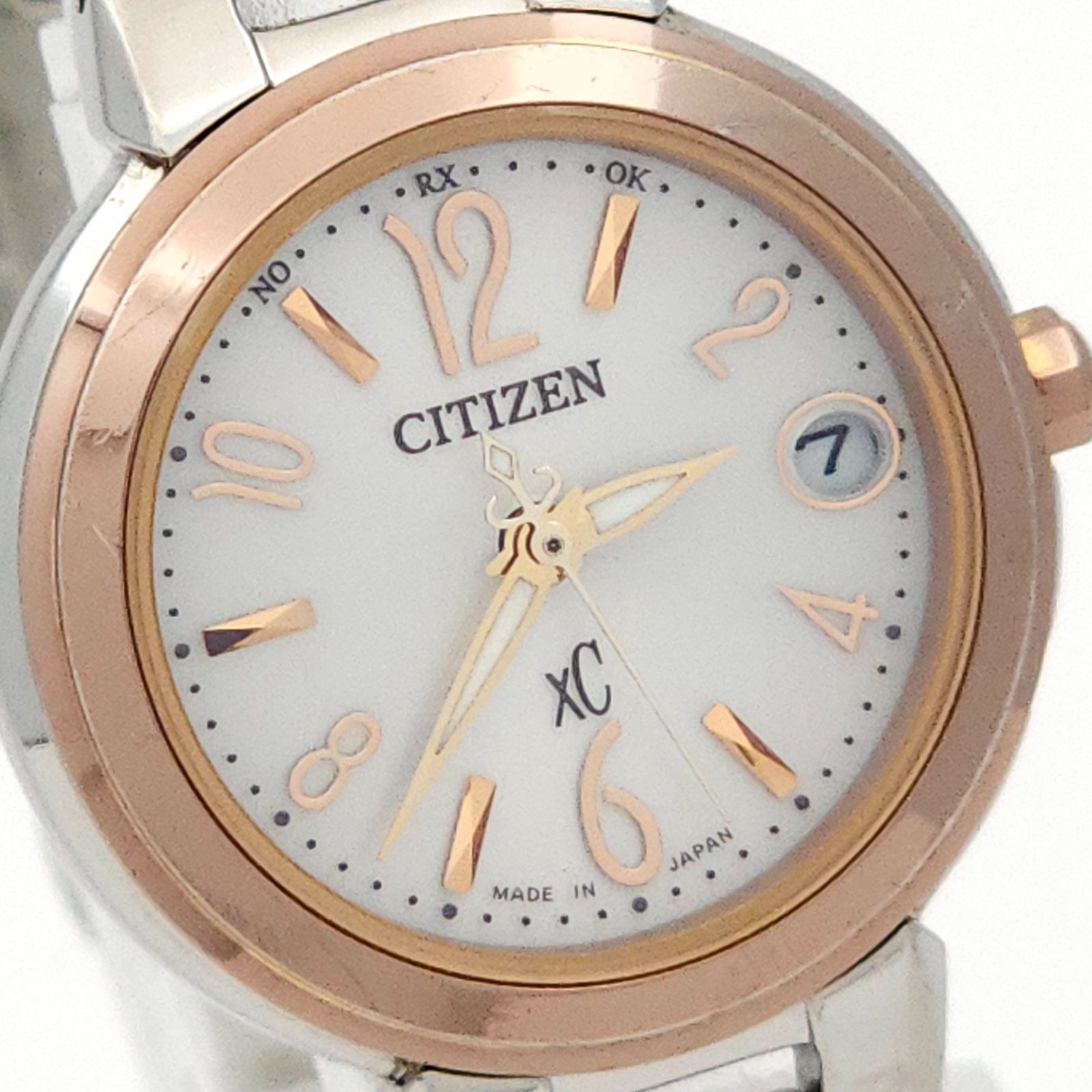 CITIZEN シチズン クロスシー H058-T017487 ソーラー電波 動作品