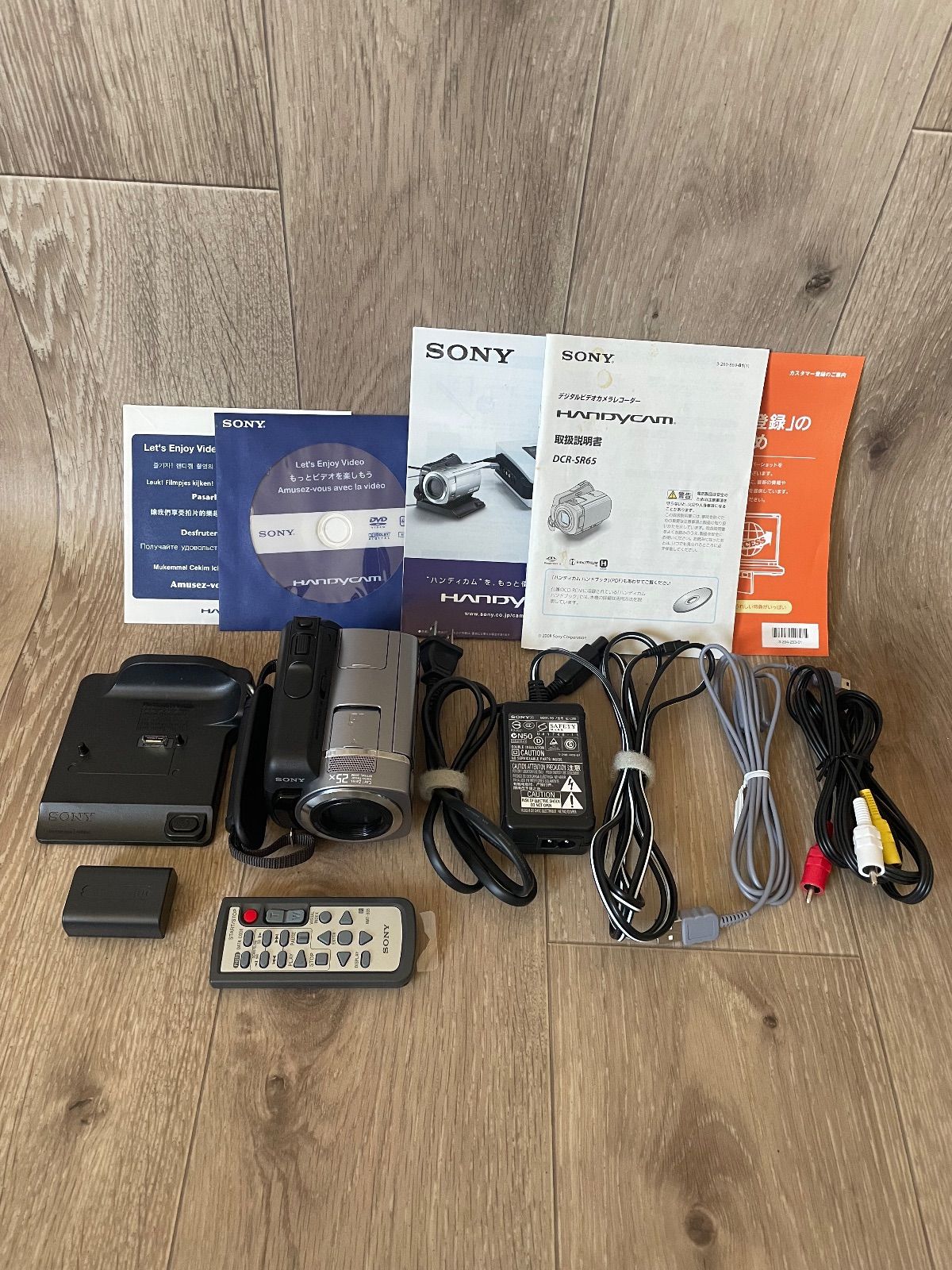 品 SONY HANDYCAM DCR-SR65 デジタルビデオカメラレコーダー