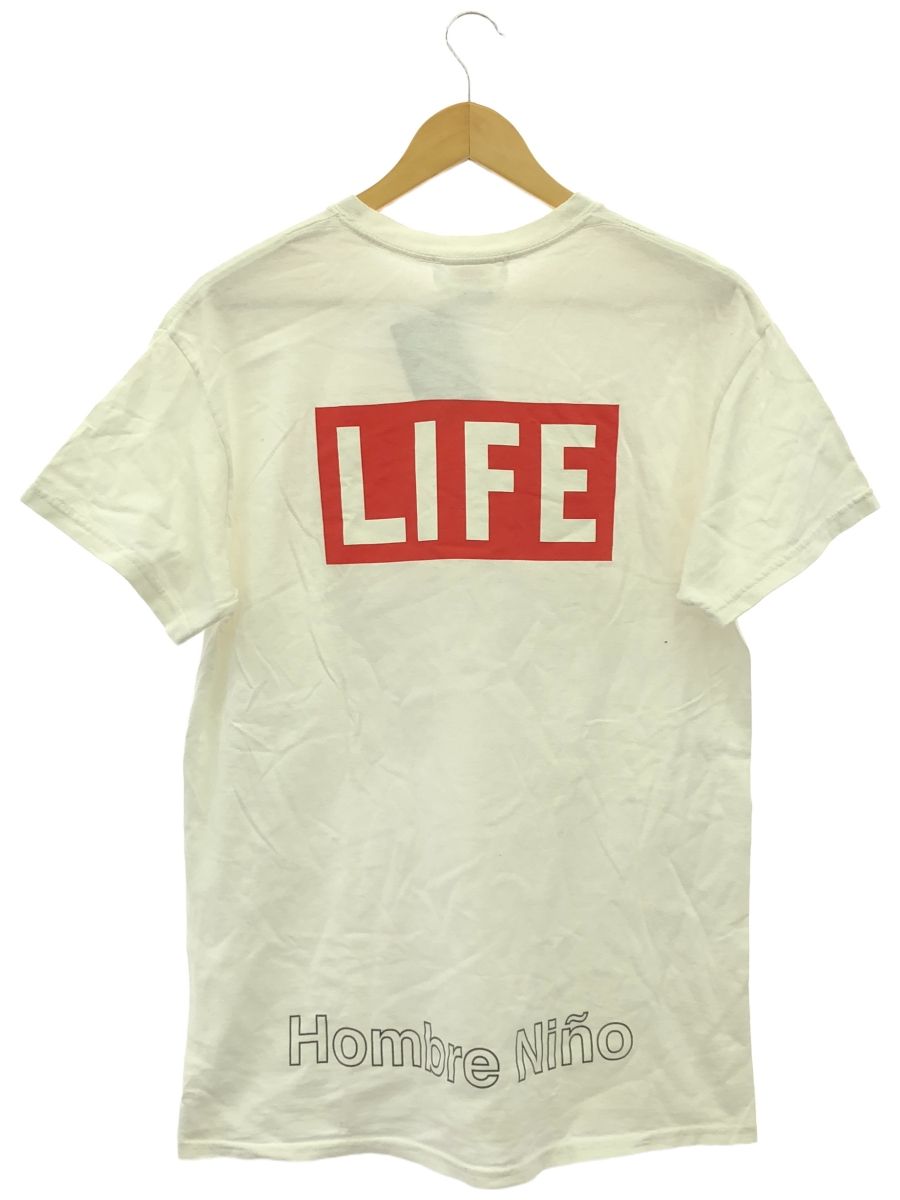 HOMBRE Nino (オンブレニーニョ) HNS18-CT0015 LIFE プリントT