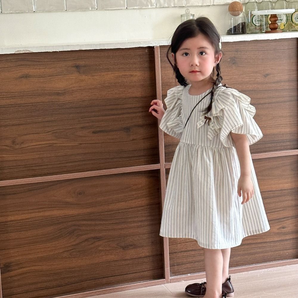 赤ちゃん ワンピース ボトムス バナナ ワンピース フリルワンピース 
