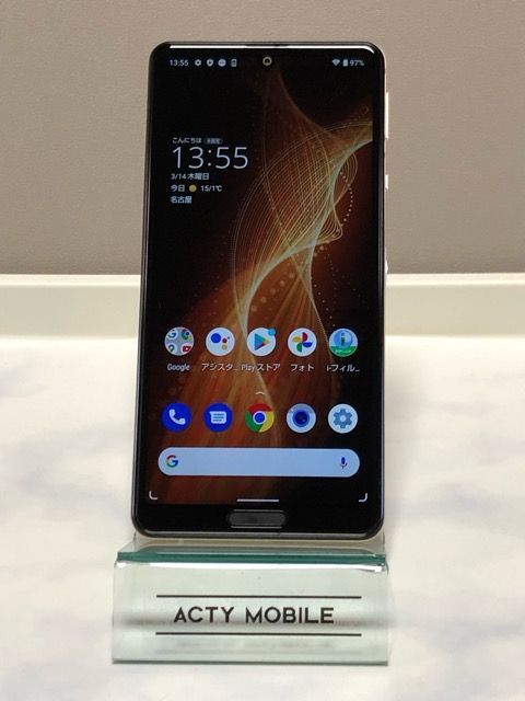 美品☆ SIMフリー AQUOS sense5G A105SH ライトカッパー 64GB スマホ