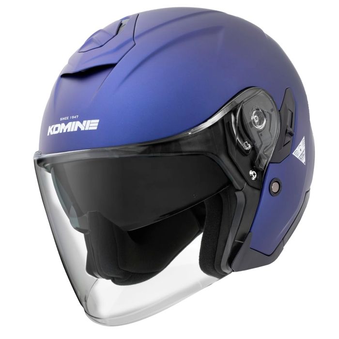 5営業日で発送 コミネ Komine HK-172 C J-HELMET Matt-Metal-Blue L 01-172