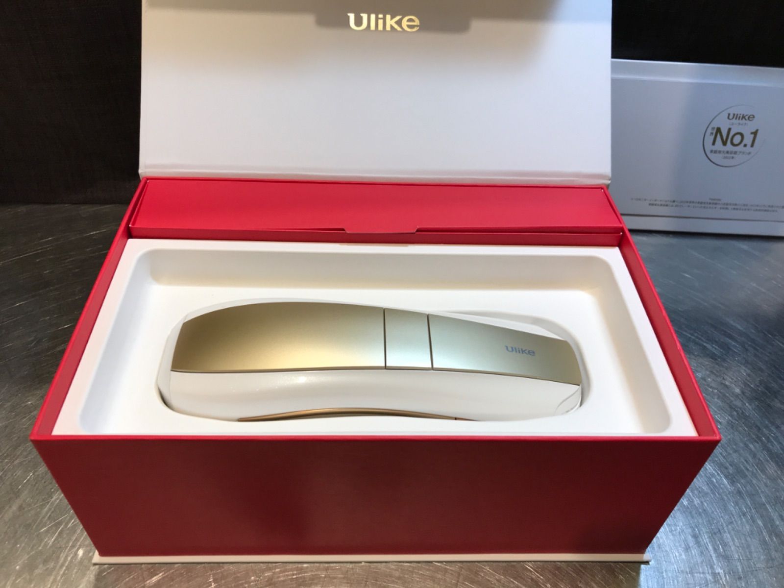 Ulike UI20 WG】脱毛器 ホワイト・ゴールド