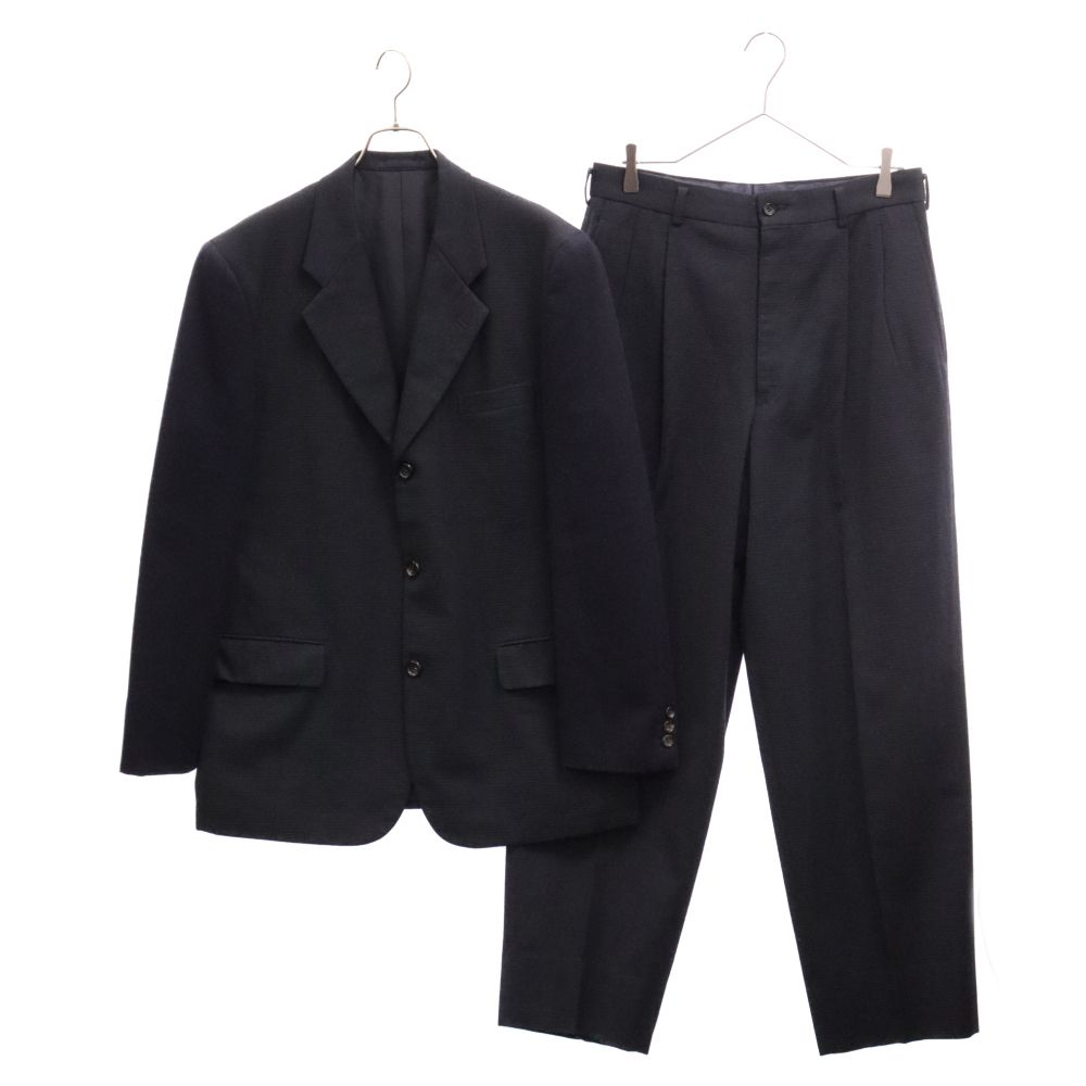 COMME des GARCONS HOMME (コムデギャルソンオム) 90S 田中オム 3B テーラードジャケット 2タックテーパードスラックスパンツ HJ-04036L/HP-04040L