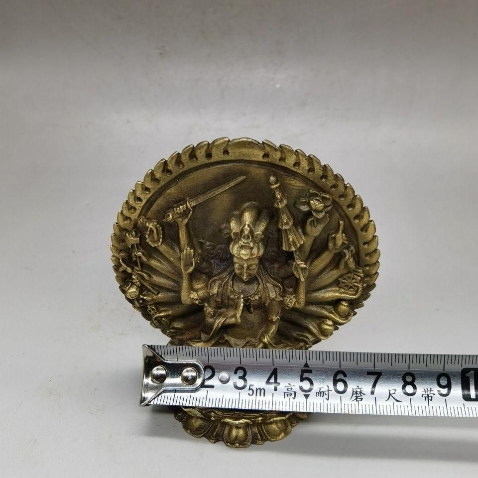 銅器 千手観音 仏像 装飾品 工芸品 美術品 置物 - メルカリ