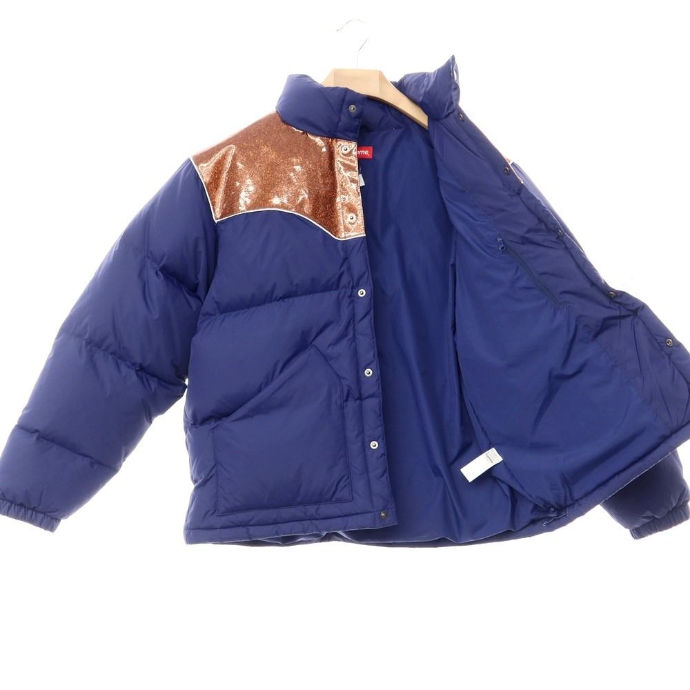 中古】シュプリーム Supreme 2022年秋冬 Glitter Yoke Down Puffer 