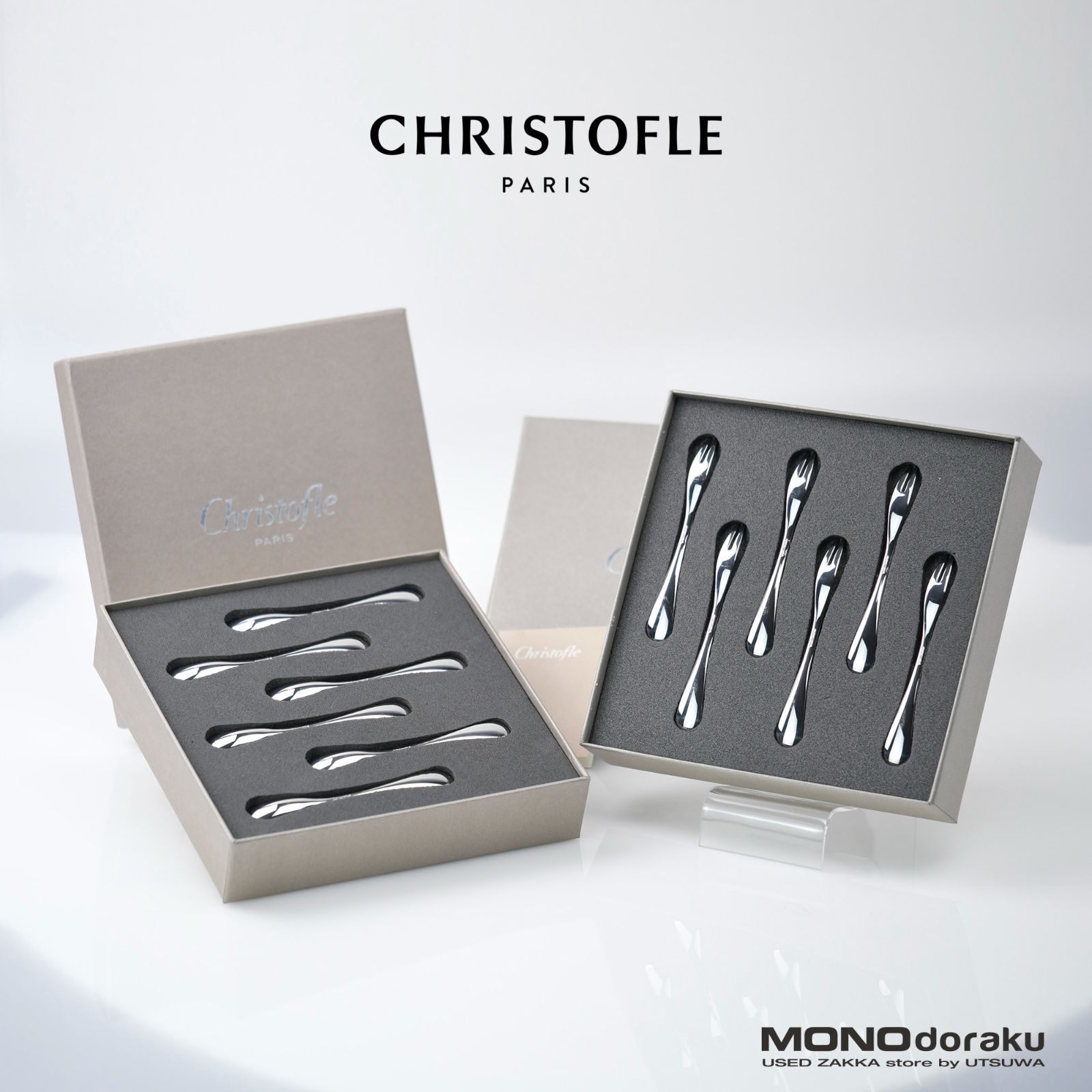 クリストフル　Christofle デミタススプーン6本セット