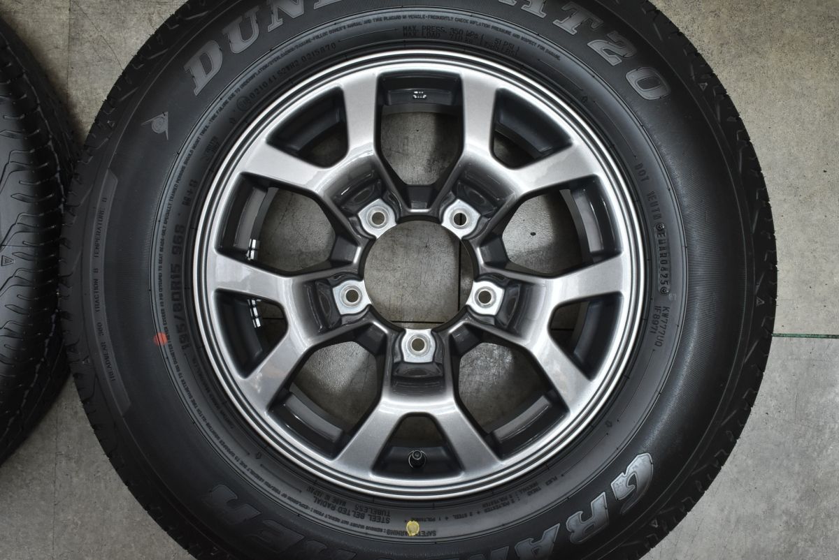 製 新車外し品 スズキ JB74 ジムニーシエラ ノマド 純正 15in 5.5J 5 PCD139.7 グラントレック AT20 195 80R15 バリ溝 FFCRYSTALESIA_COM