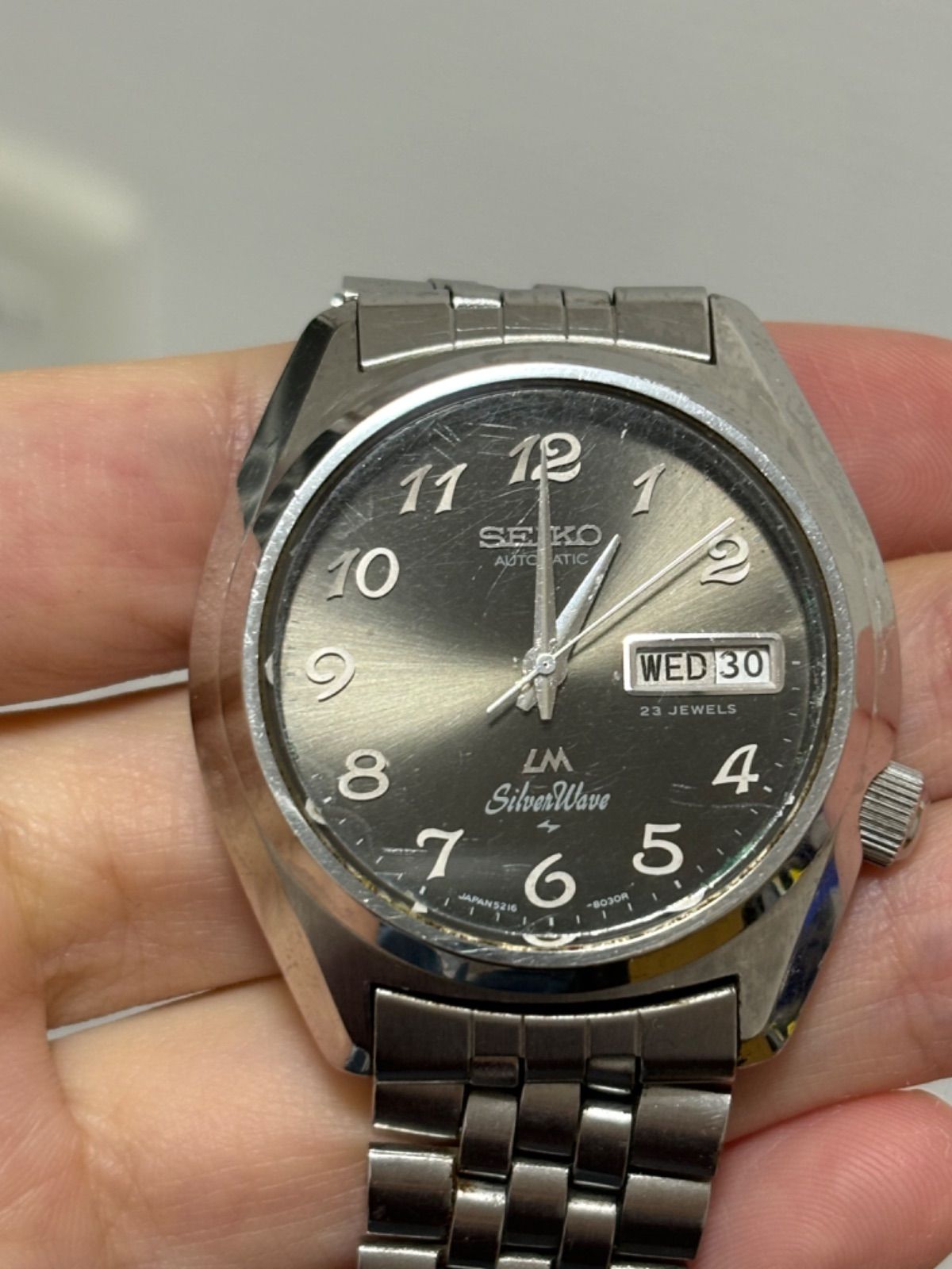 日差抜群 完動品 SEIKO LORDMATIC× Silver Wave - メルカリ 