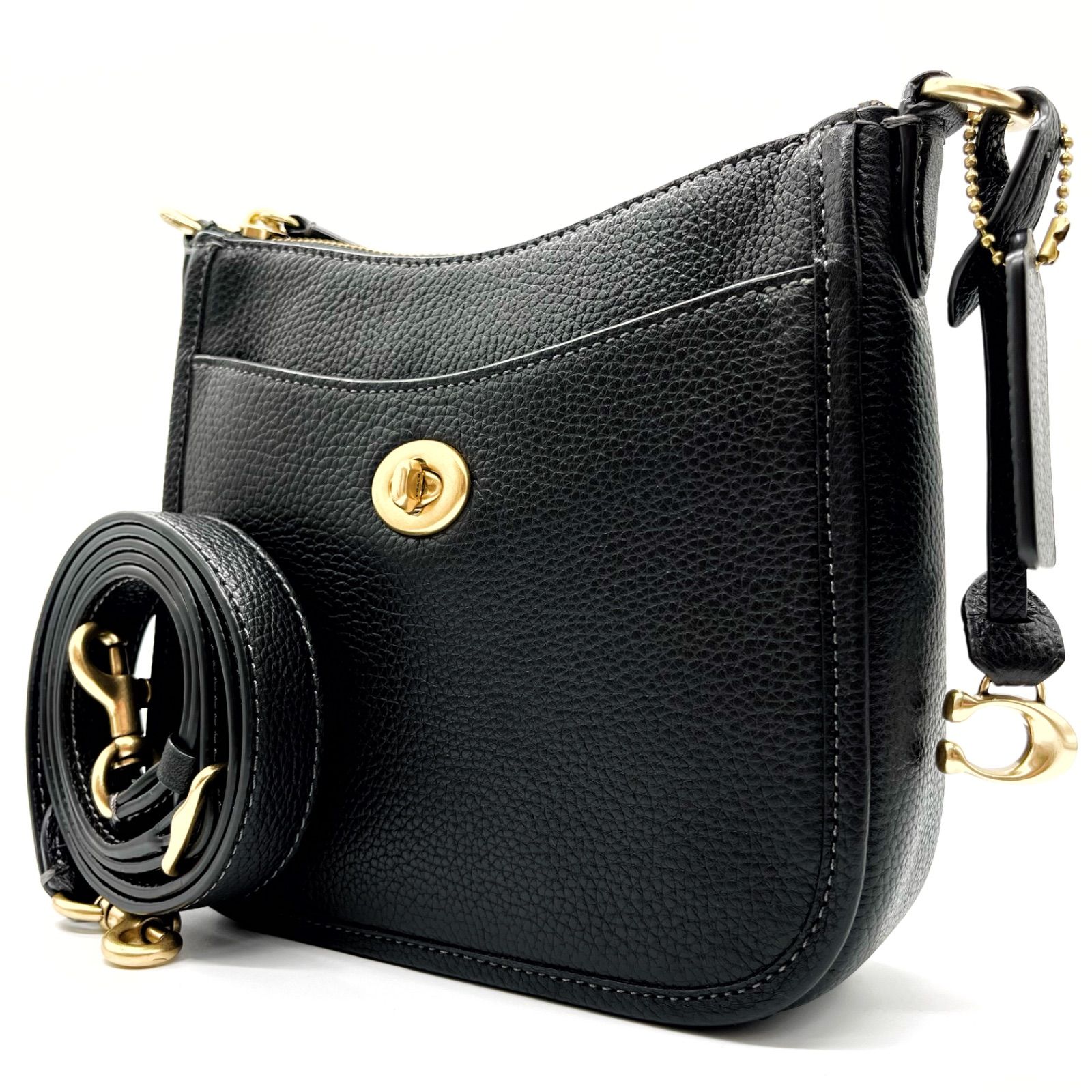 コーチ COACH 未使用品 ショルダーバッグ ターンロック 斜め掛け