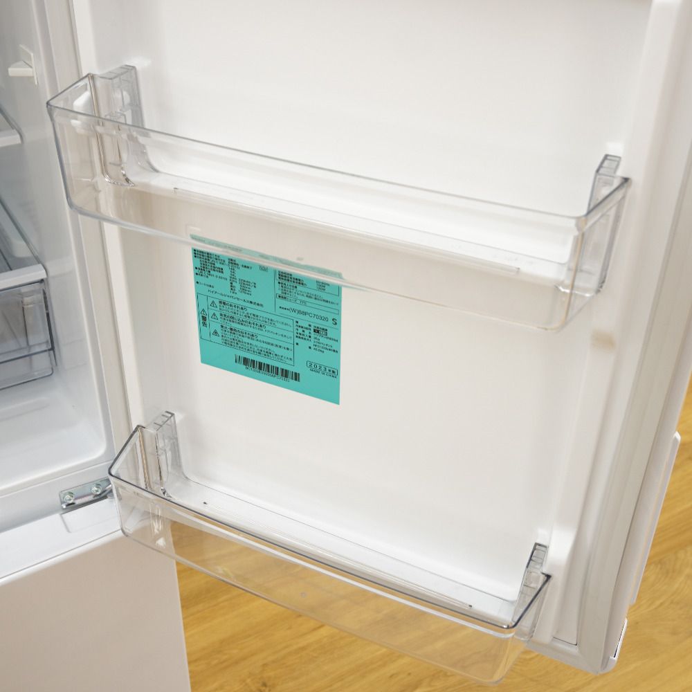 Haier ハイアール 冷蔵庫 148L 2ドア JR-NF148DK(W) ホワイト 2023年製