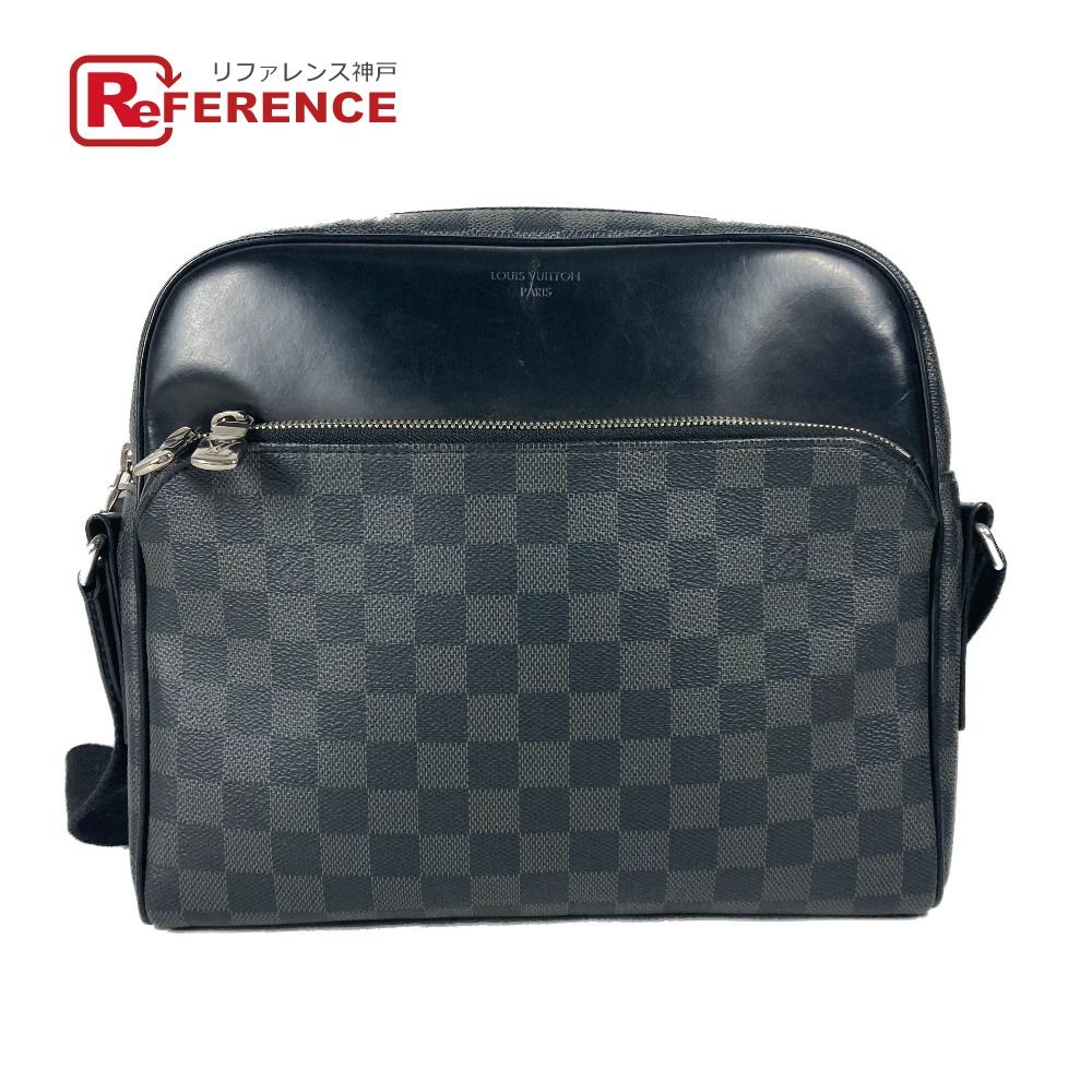 LOUIS VUITTON ルイヴィトン ショルダーバッグ デイトンPM N41408  ダミエグラフィットキャンバス ブラック
