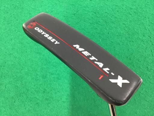 オデッセイ METAL-X 1 34インチ パター PT スチール フレックスその他 メンズ 男性用 右利き 右用 Cランク ゴルフクラブ