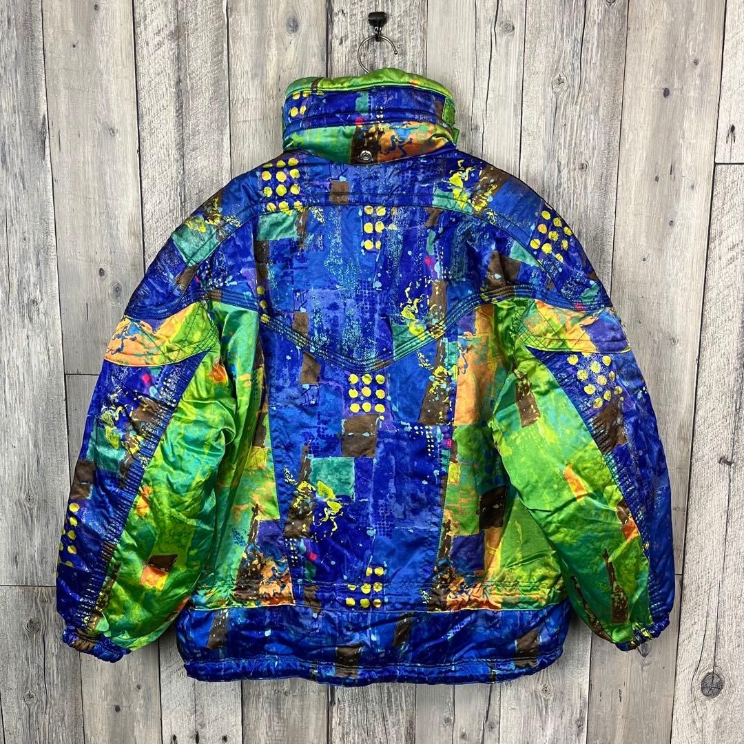 GOLDWIN ゴールドウイン 耐水 撥水 総柄 スノボ スキー ウェア L