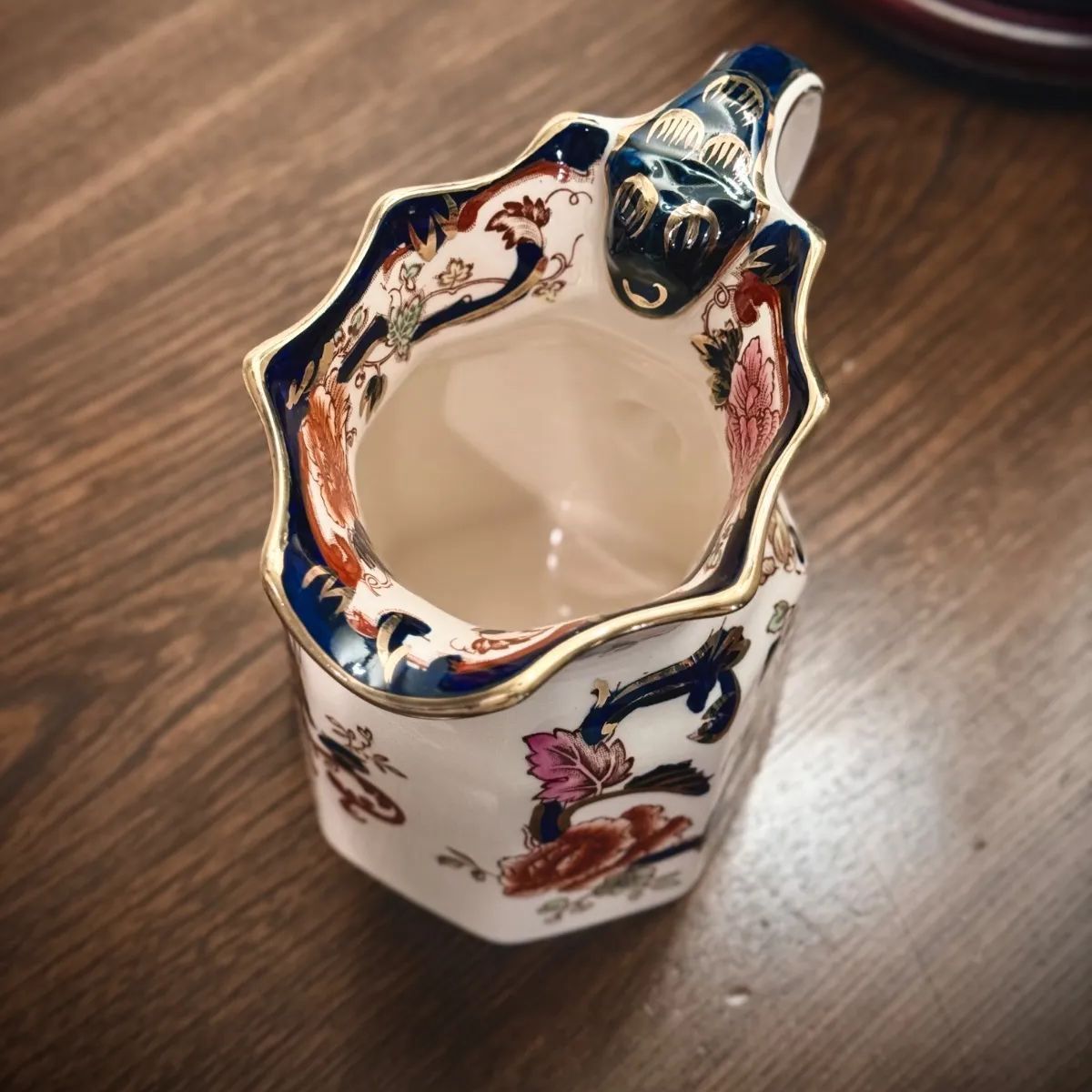 イギリスMasonsメイソンズ.ブルーマンダレイクリーマー美品② Mason's