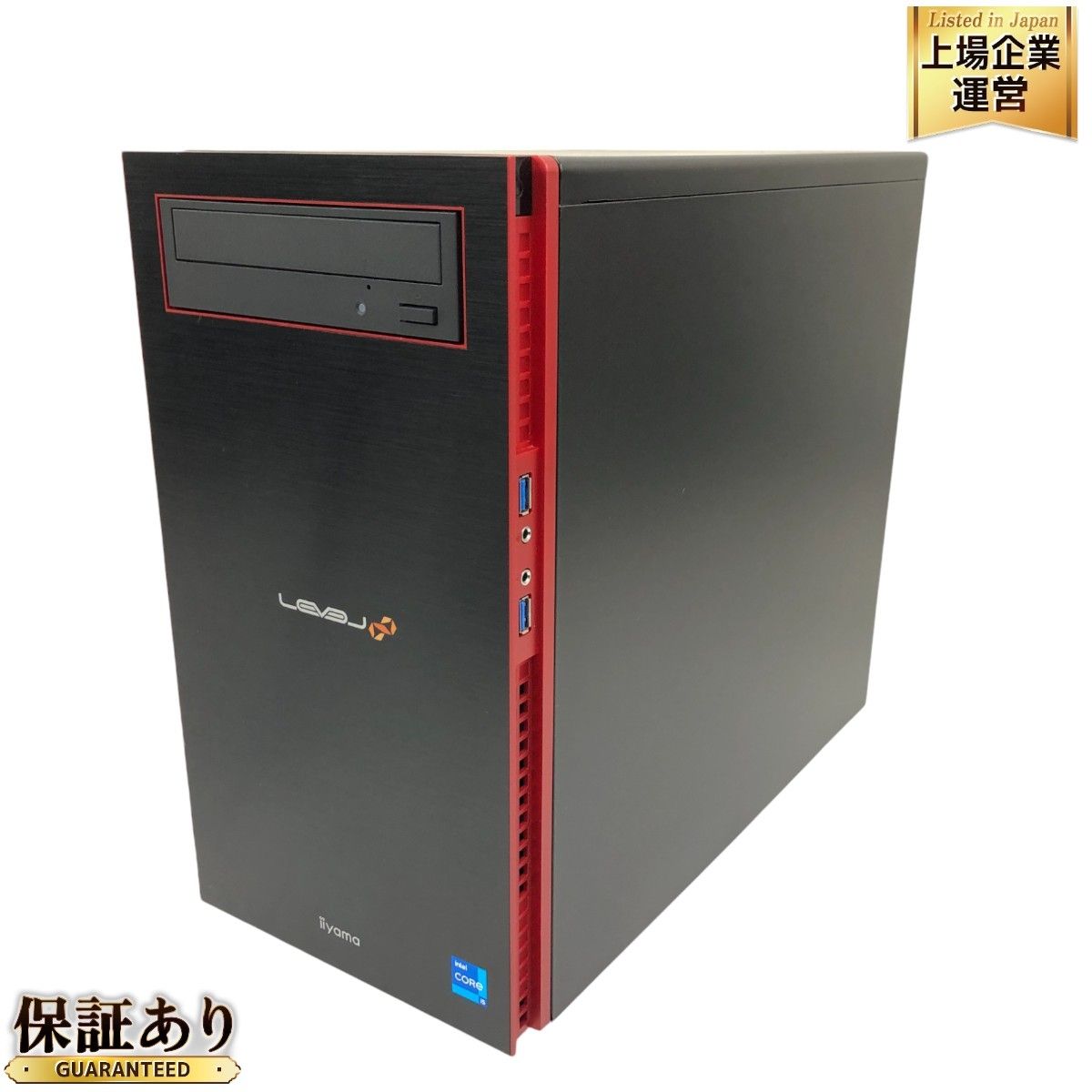 ユニットコム iiyama LEVEL∞ ILeDEs-M066 ゲーミング デスクトップ パソコン B660M 第12世代 i5 12400  16GB HDD 1TB SSD 512GB RX6600XT Win11 中古 良好 T9010860 - メルカリ