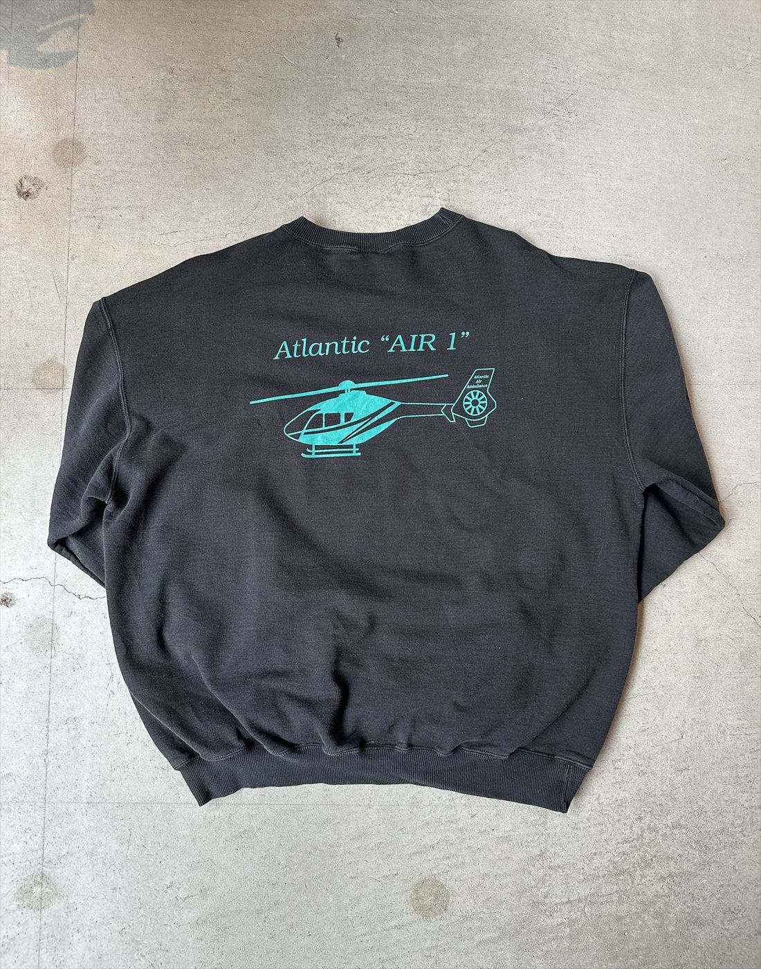 90's JERZEES Z CLASS / "Atlantic ambulance" sweat