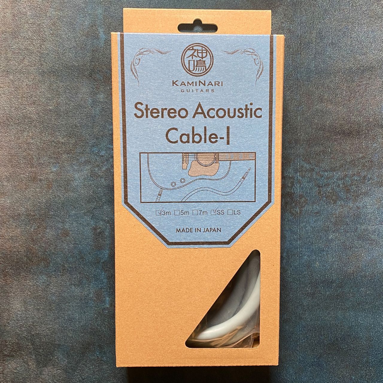 KAMINARI Stereo Acoustic Cable-I 3m SS
