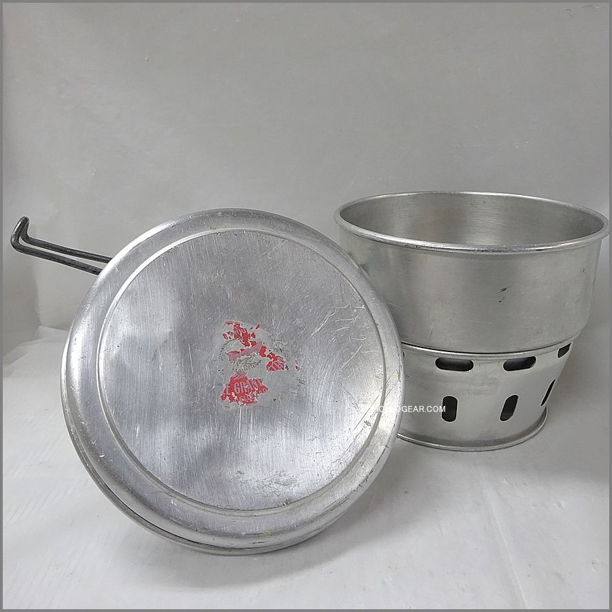 50's LE GRAND TETRAS Wネーム Vintage クッカー 中鍋 アルミPOT