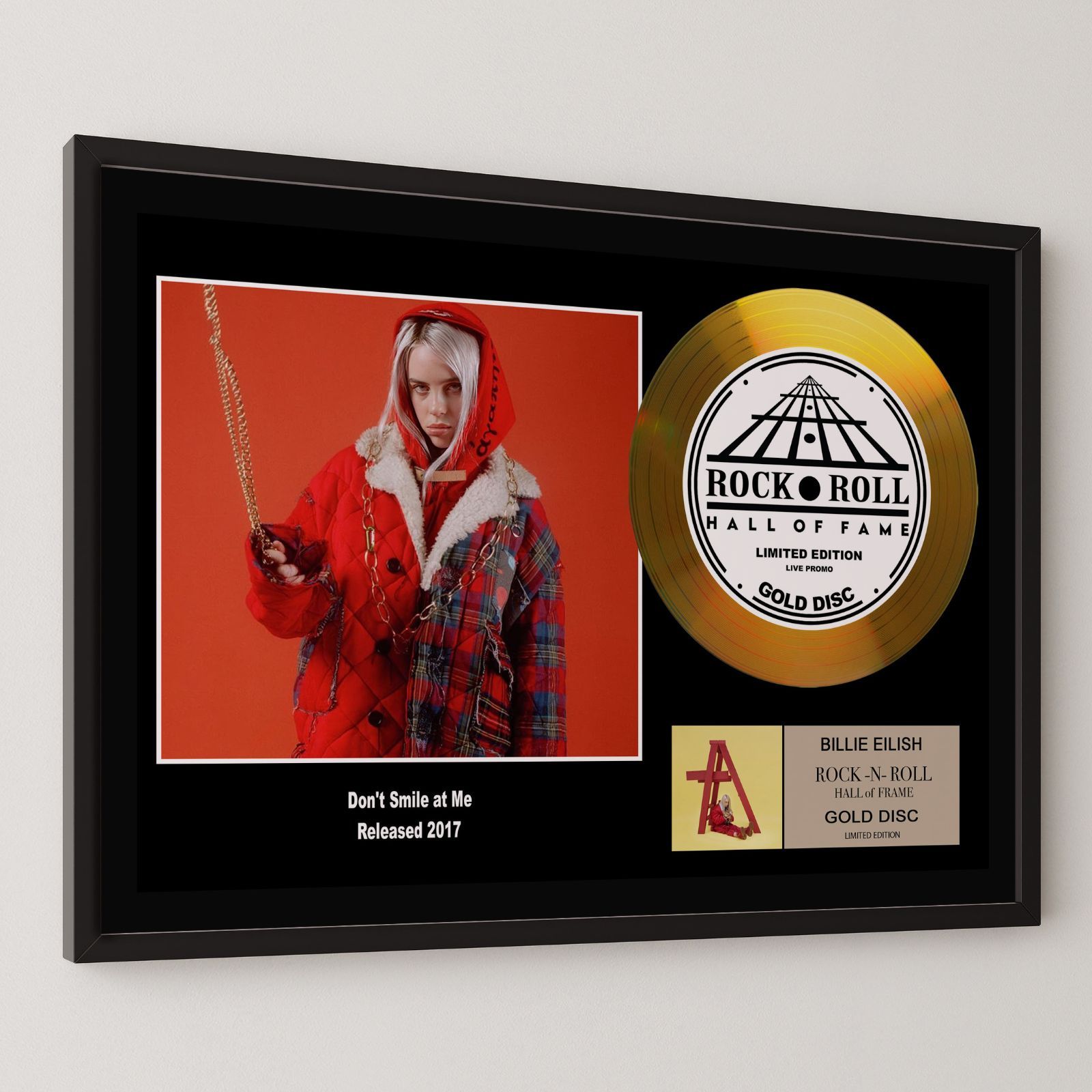 Billie Eilish ビリー・アイリッシュ スプラッターカード付きCD ビリーアイリッシュ CD アルバム BILLIE EILISH HAPPIER THAN